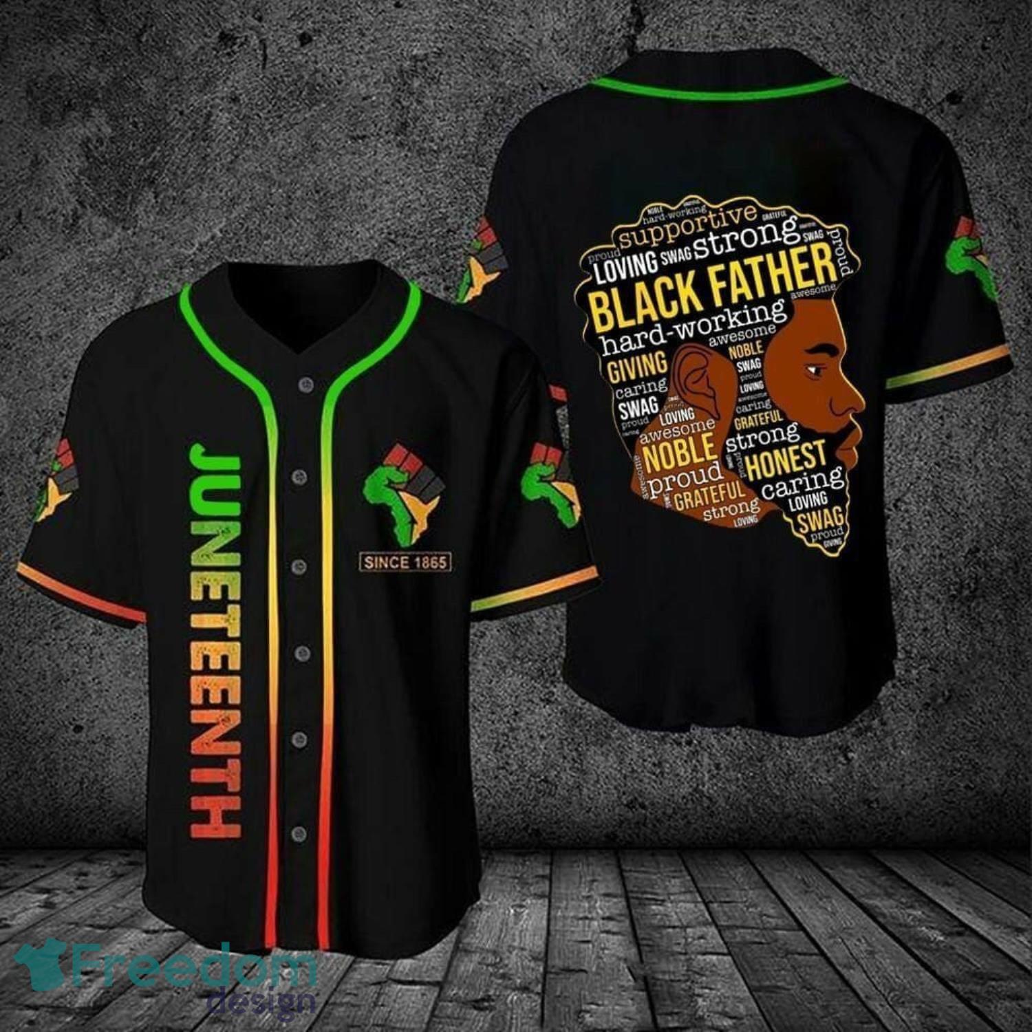 Juneteenth Since 1865 Black Women Magic Baseball Jersey Shirt Product Photo 1 Juneteenth Since 1865 Black Women Magic Baseball Jersey Shirt Product Photo 1