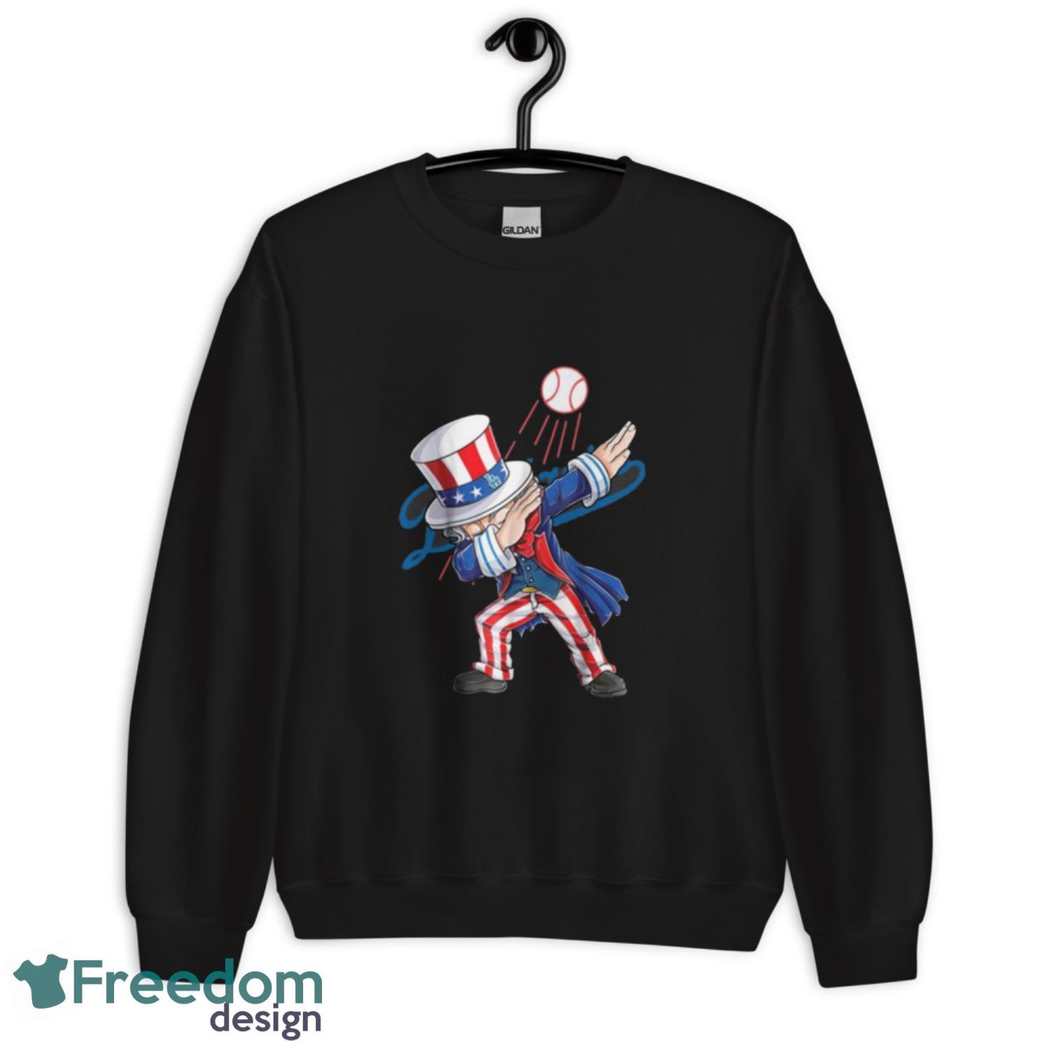 Los Angeles Dodgers MLB Baseball Dabbing Uncle Sam The Fourth Of