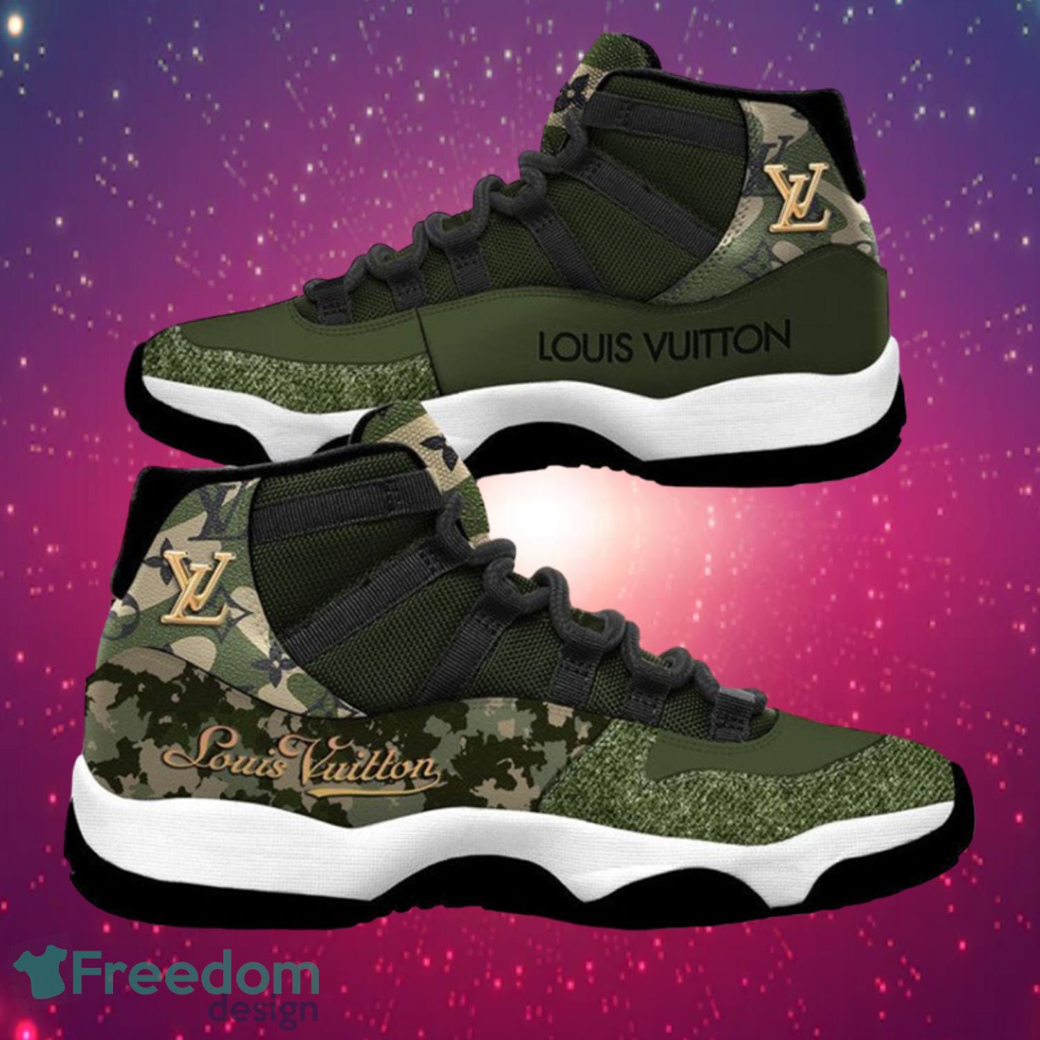 New York Yankees Lv All Over Print Air Jordan 11 Shoes For Men And Women