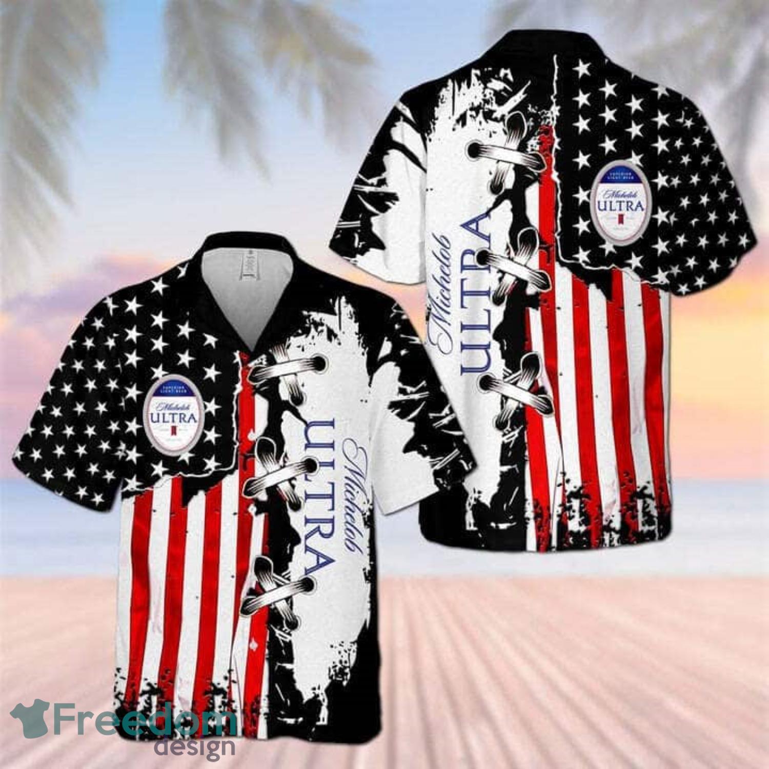 Beer Michelob Ultra Hawaiian Shirt,Aloha shirt,Bald Eagle Fireworks 4th Of  July - Ingenious Gifts Your Whole Family