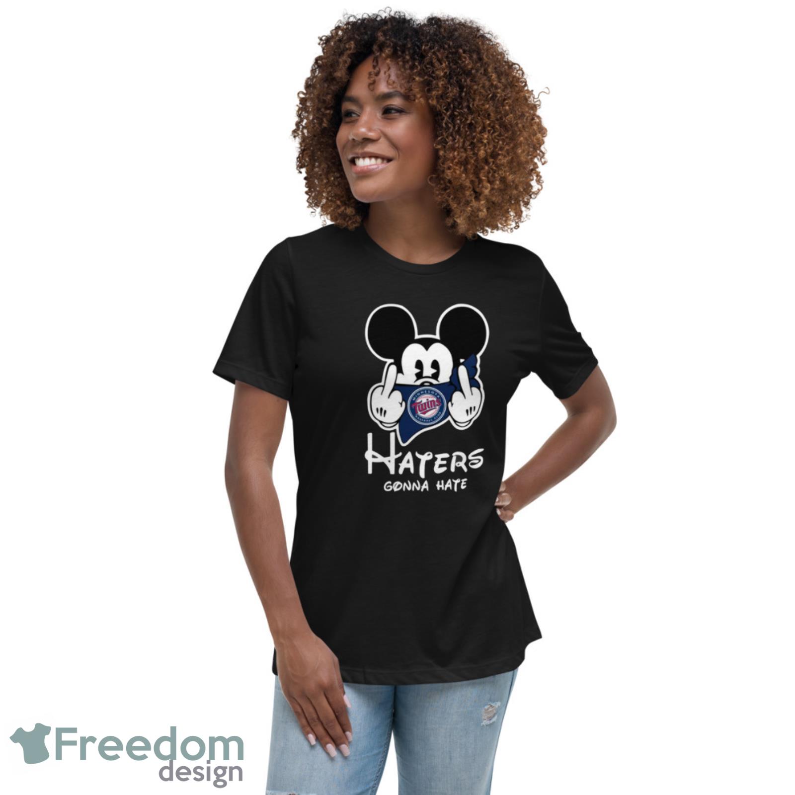 MLB Minnesota Twins Mickey Mouse Donald Duck Goofy Baseball T Shirt Youth T- Shirt