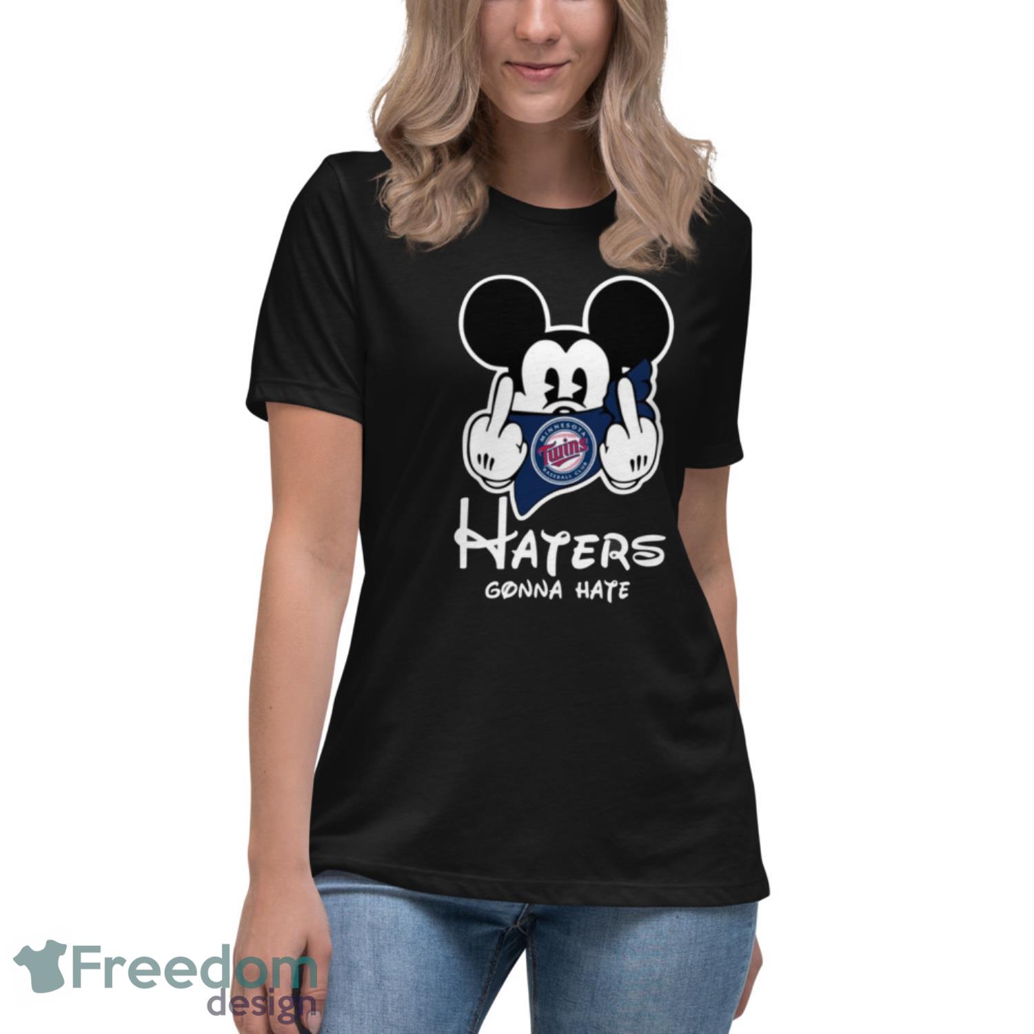 MLB Minnesota Twins Gonna Hate Mickey Mouse Disney Baseball T-Shirt Sweatshirt  Hoodie