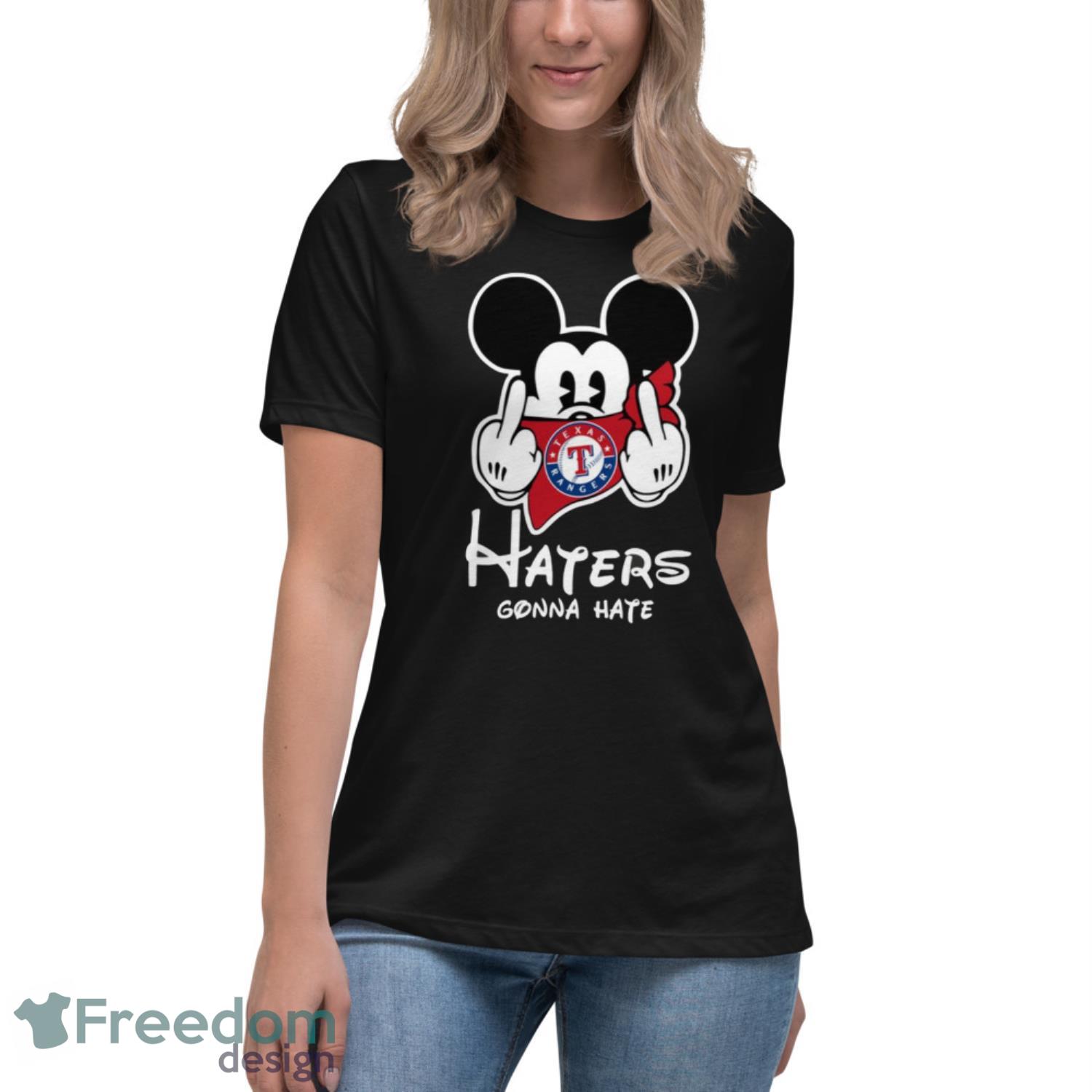 MLB Houston Astros Haters Gonna Hate Mickey Mouse Disney Baseball T-Shirt  Sweatshirt Hoodie