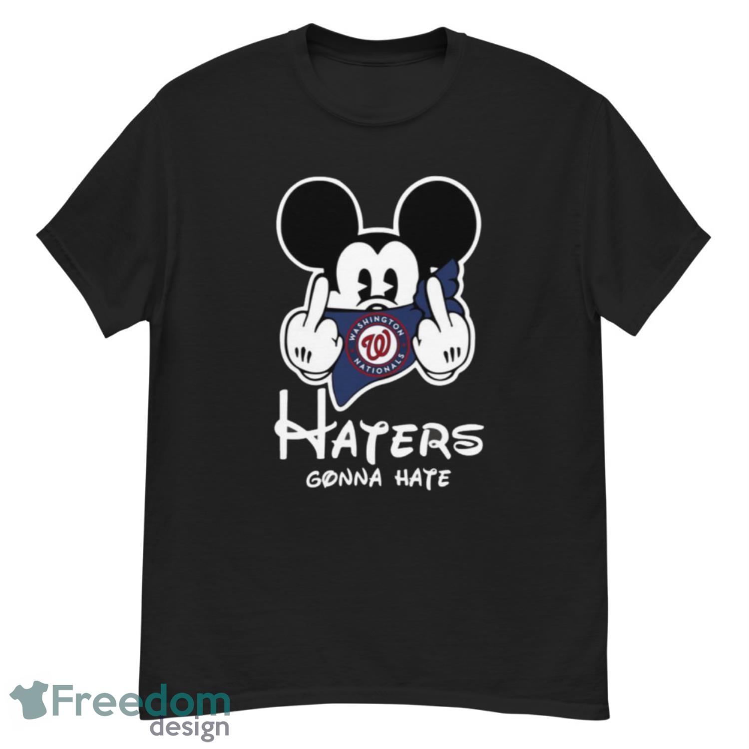 MLB Houston Astros Haters Gonna Hate Mickey Mouse Disney Baseball T  Shirt_000 Youth T-Shirt