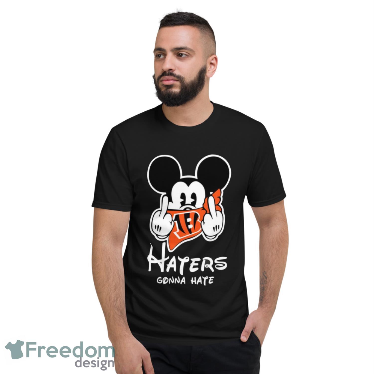 Personalized Cincinnati Bengals Mickey Mouse Haters Gonna Hate All