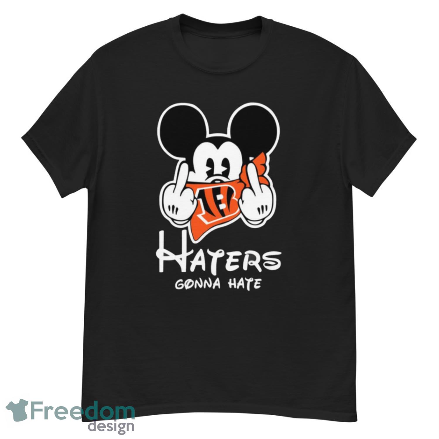 NFL Cincinnati Bengals Haters Gonna Hate Mickey Mouse