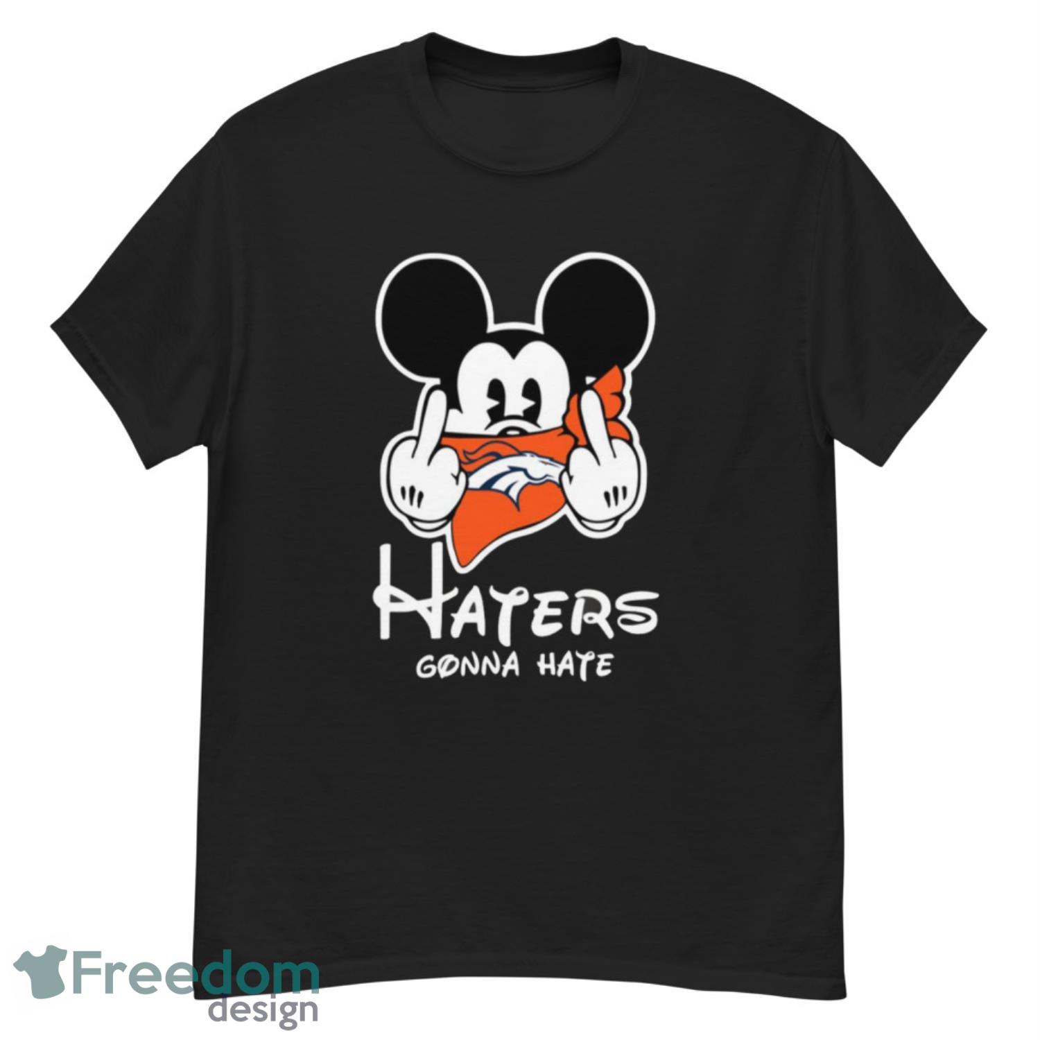 NFL Detroit Lions Haters Gonna Hate Mickey Mouse Disney Football T-Shirt  Sweatshirt Hoodie