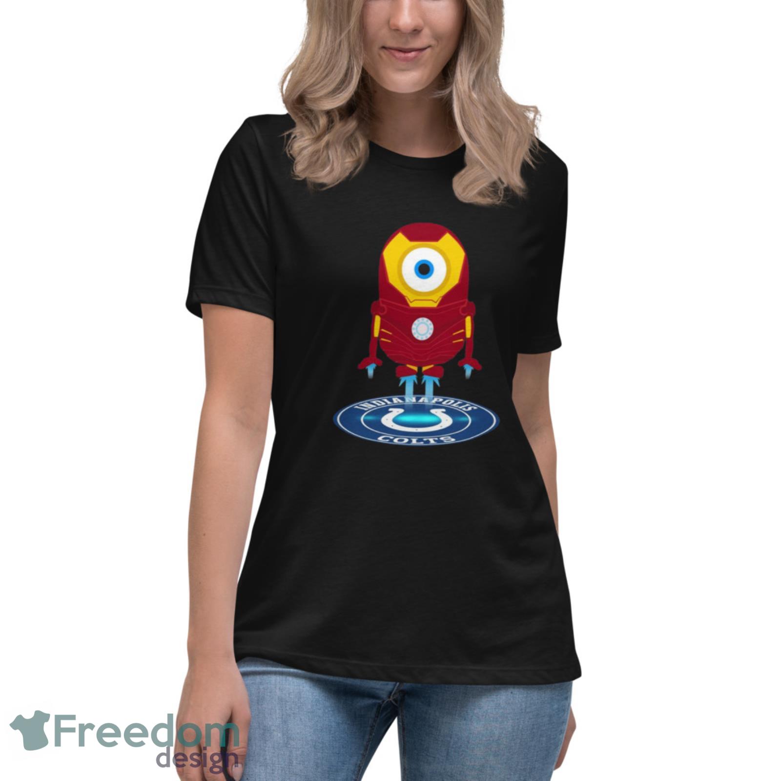 NFL Football Indianapolis Colts Iron Man Minion Marvel Shirt T Shirt -  Freedomdesign