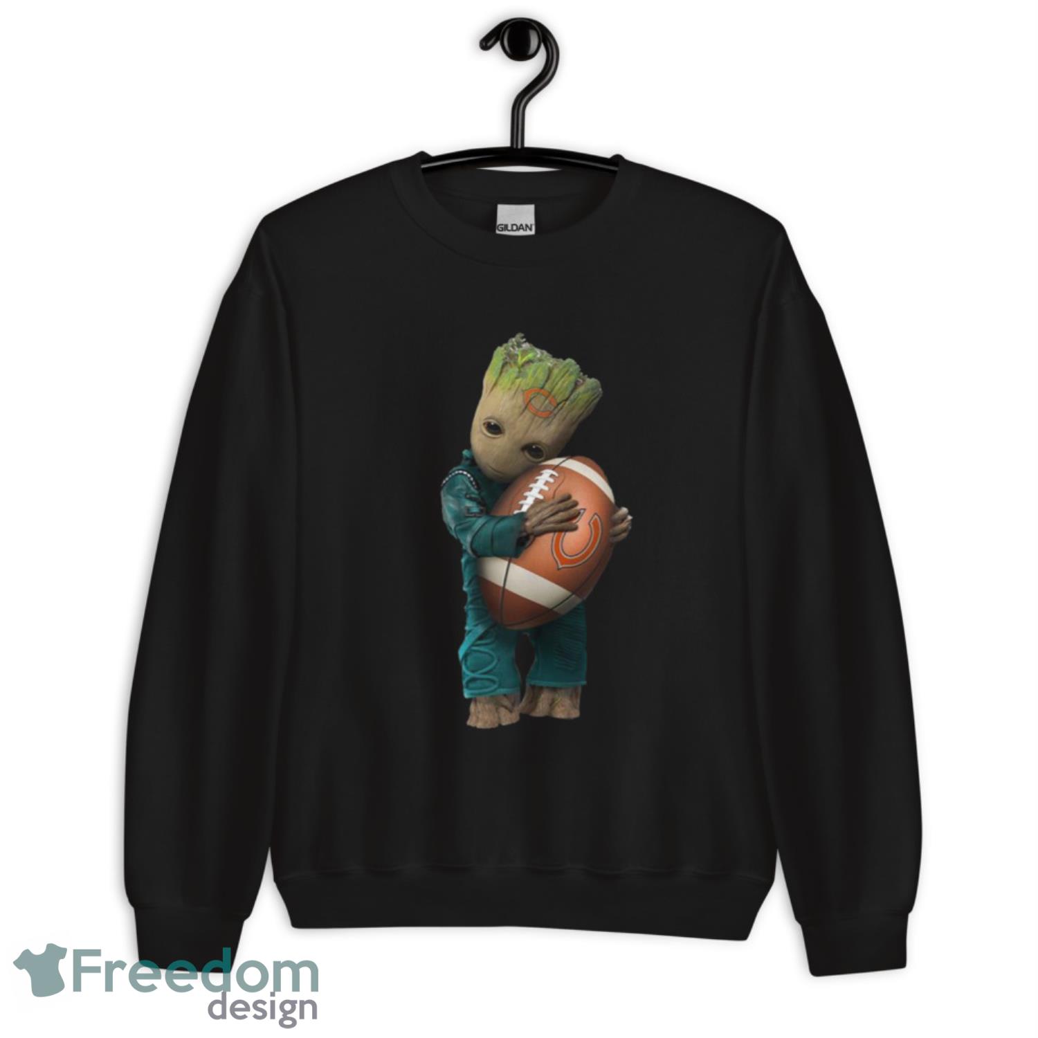 NFL Groot Guardians Of The Galaxy Football Sports Chicago Bears Shirt For Fans - Unisex Crewneck Sweatshirt NFL Groot Guardians Of The Galaxy Football Sports Chicago Bears Shirt For Fans - Unisex Crewneck Sweatshirt