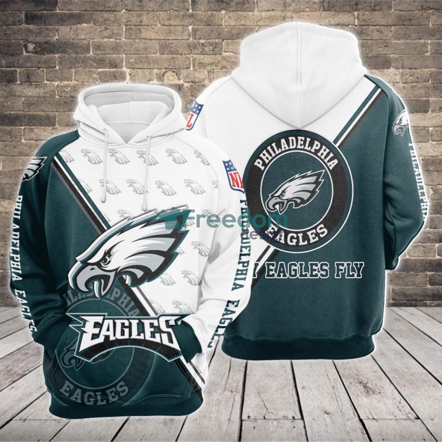 NFL Philadelphia Eagles Men Women 3D Hoodie For Sport Team Product Photo 1 NFL Philadelphia Eagles Men Women 3D Hoodie For Sport Team Product Photo 1