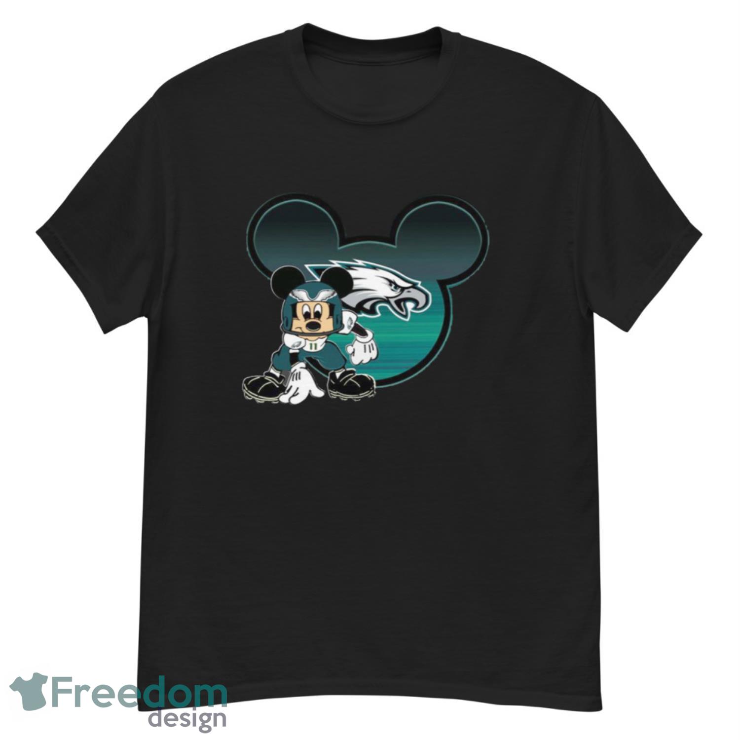 NFL Philadelphia Eagles Mickey Mouse Disney Football T Shirt Youth T-Shirt