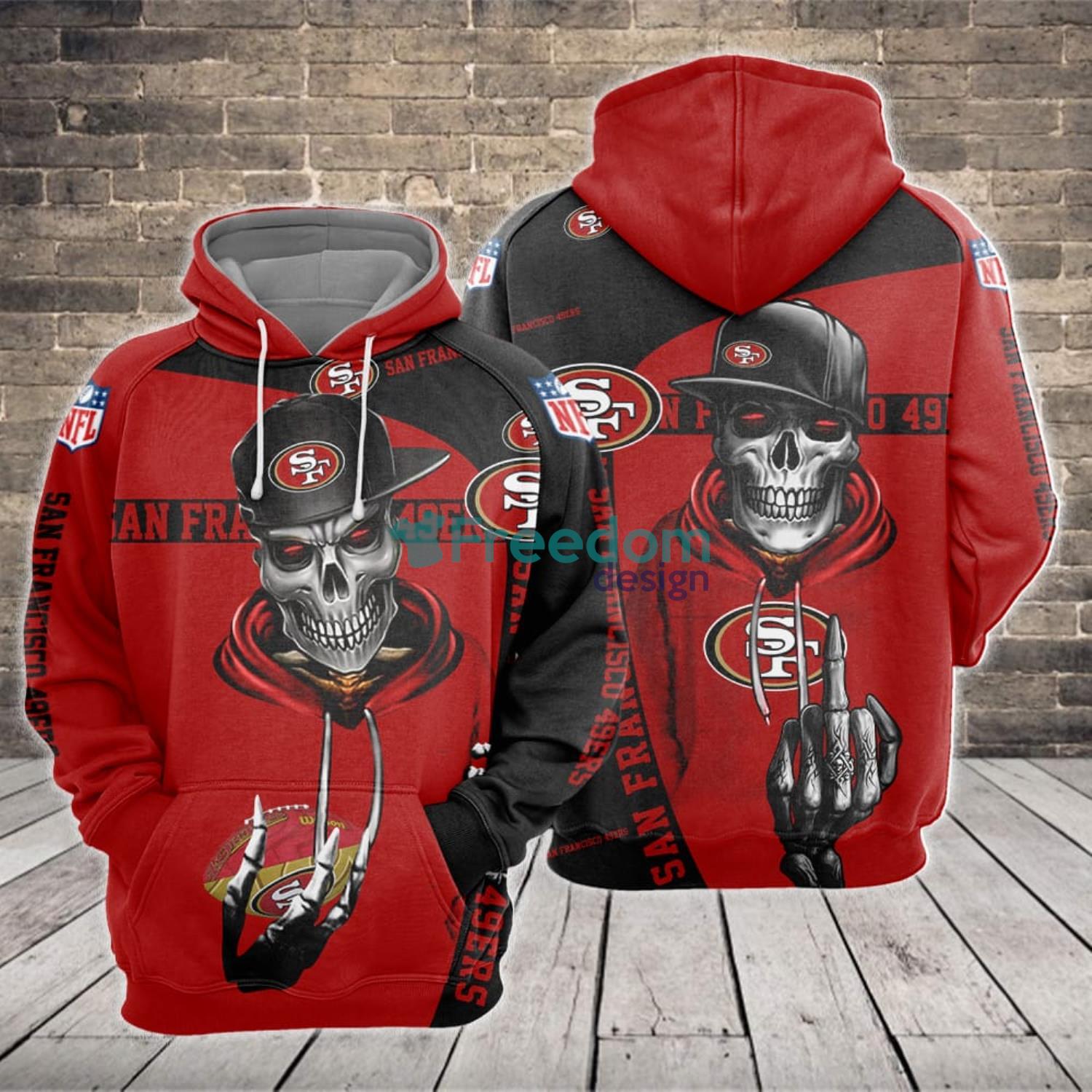 NFL San Francisco 49Ers Hoodie 3D Gifts For Veterans Day