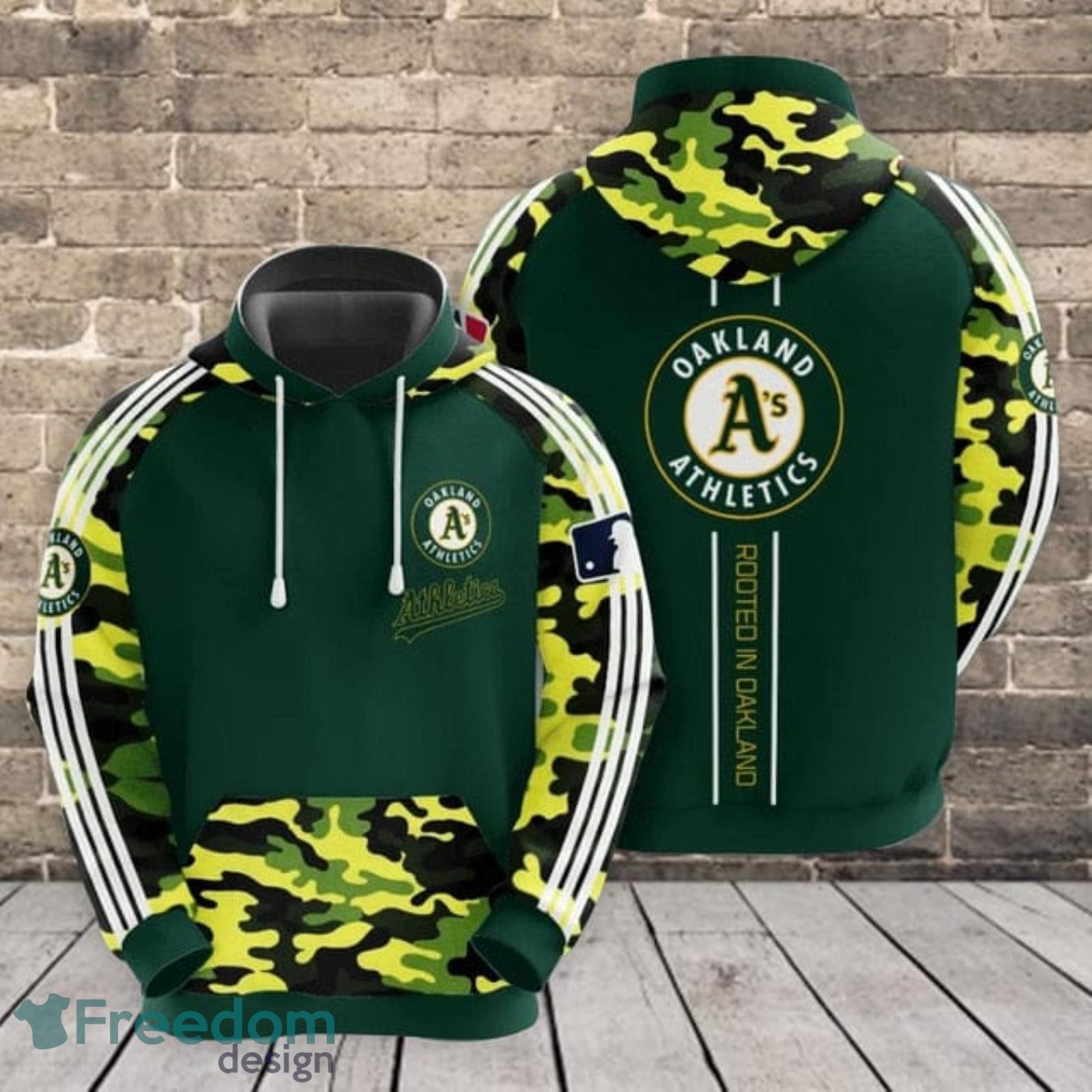 Oakland Athletics 3D Custom Hoodie 3d - T-shirts Low Price