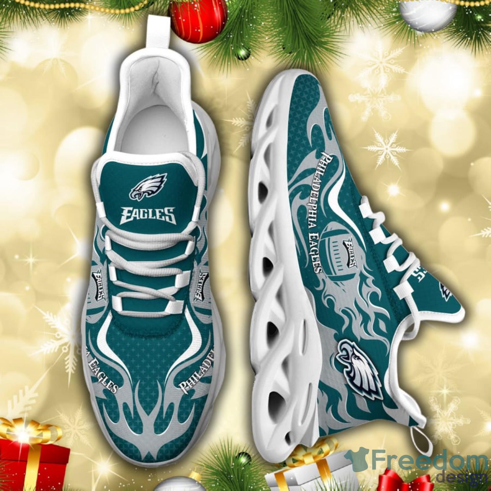 Philadelphia Eagles NFL Fire Ball Full Print Max Soul Shoes Gift For Fans -  Freedomdesign