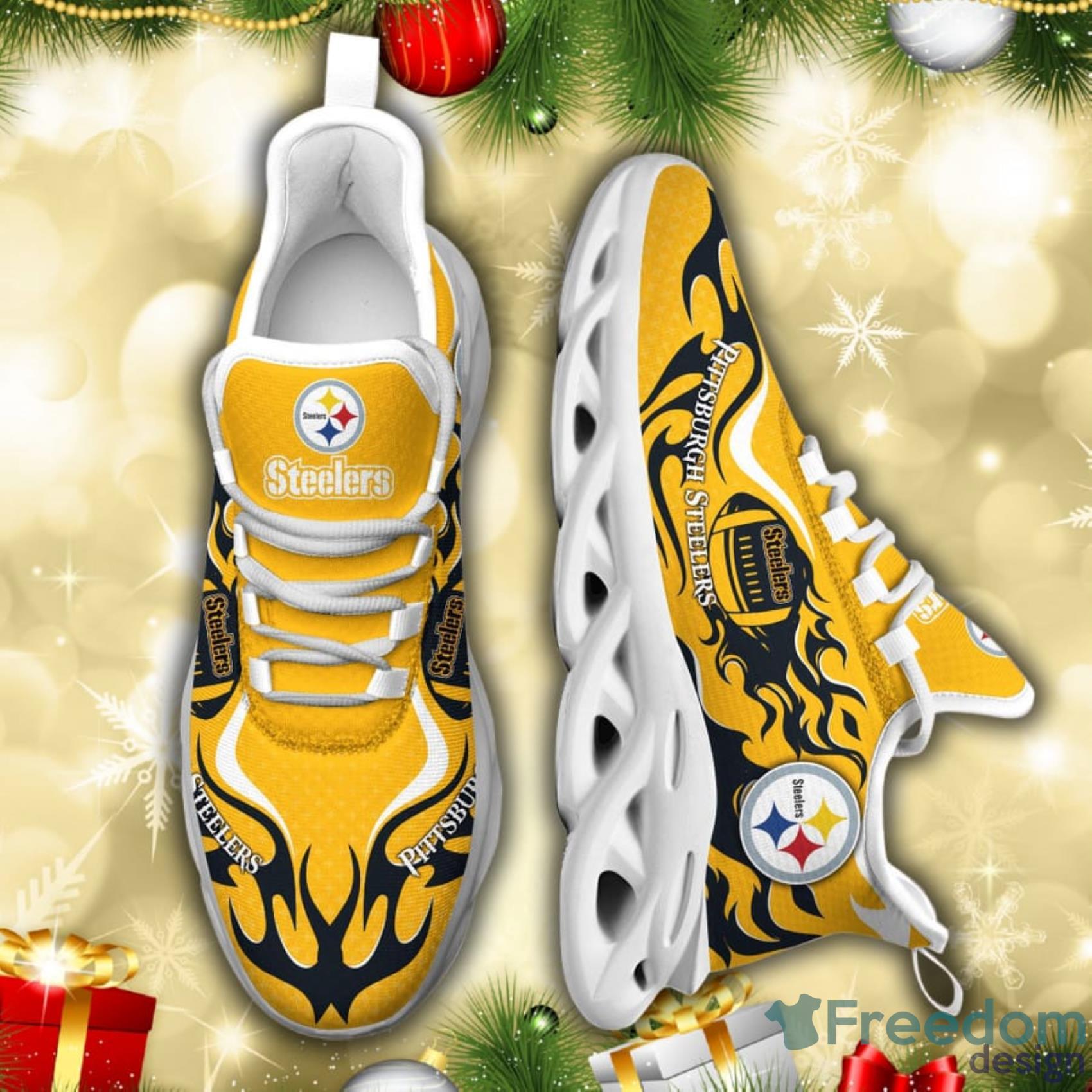 Pittsburgh Steelers NFL Clunky Max Soul Shoes Best Gift For Fans