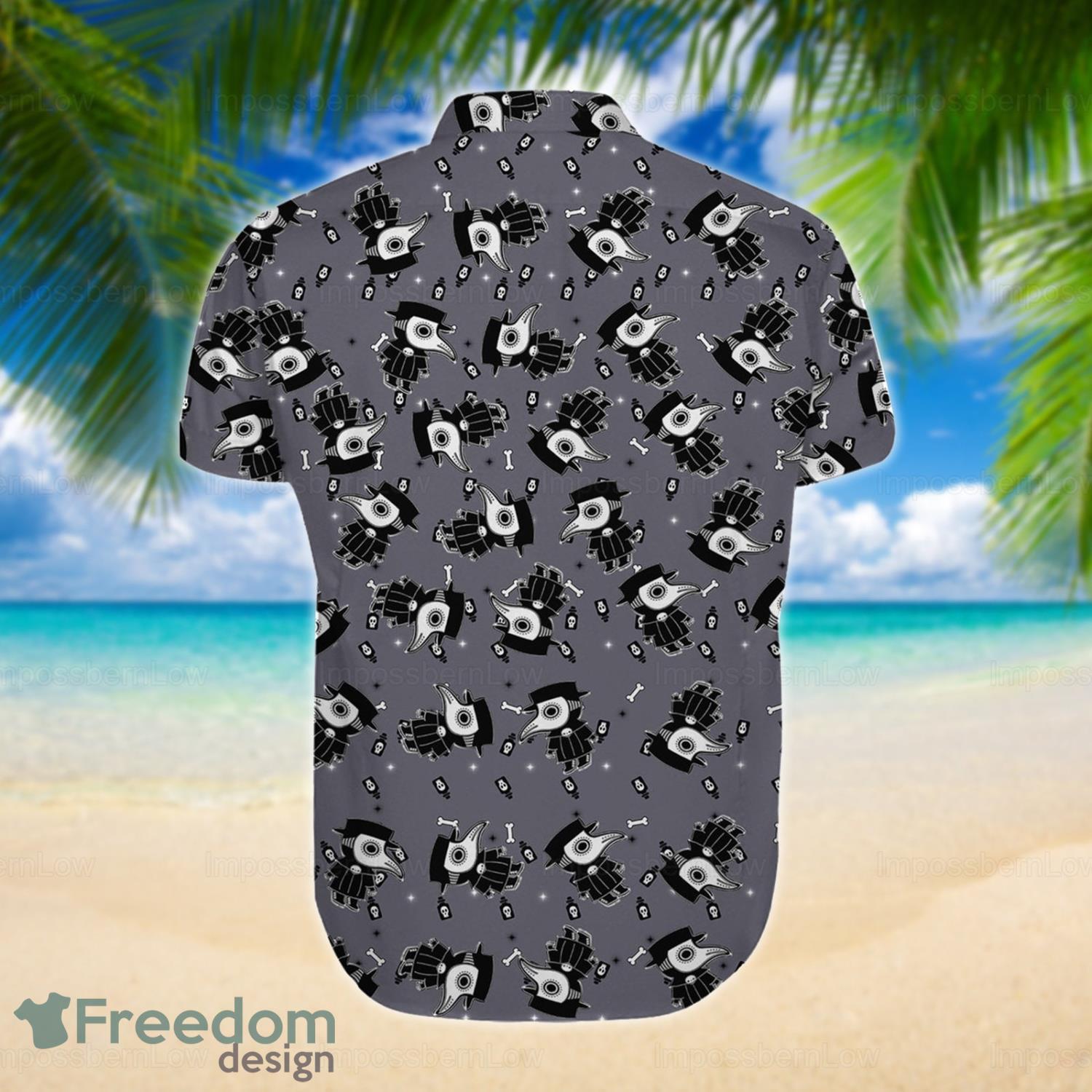 Plague Doctor Hawaiian Shirt Plague Doctor Gift Product Photo 3 Plague Doctor Hawaiian Shirt Plague Doctor Gift Product Photo 3