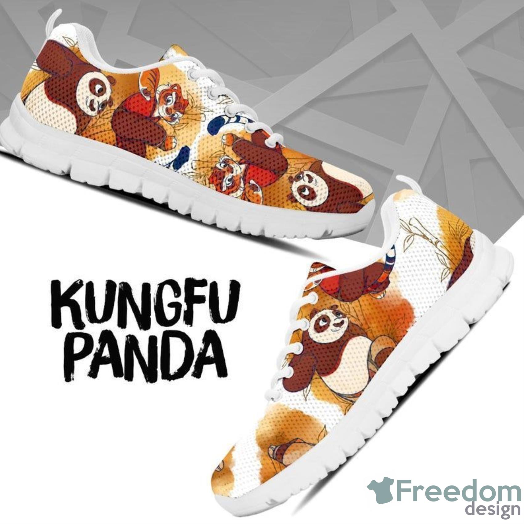 Po Shoes Kungfu Panda Cartoon Sneakers Shoes For Men And Women Product Photo 1