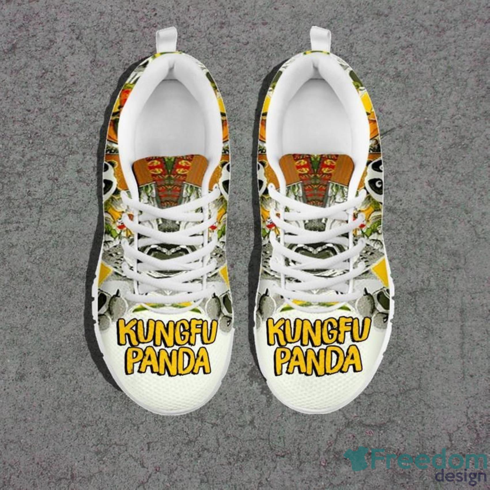 Po Shoes Kungfu Panda Full Print Sneakers Shoes For Men And Women Product Photo 2