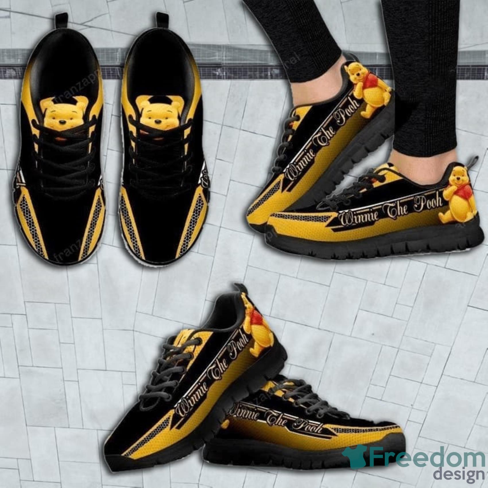Pooh Winnie The Pooh Lovely Sneakers Shoes For Men And Women Product Photo 2