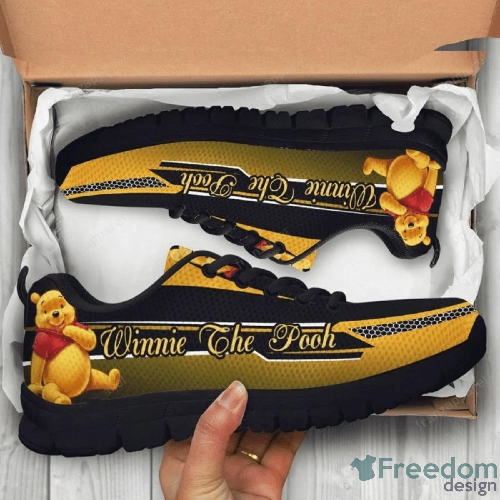 Pooh Winnie The Pooh Lovely Sneakers Shoes For Men And Women Product Photo 1