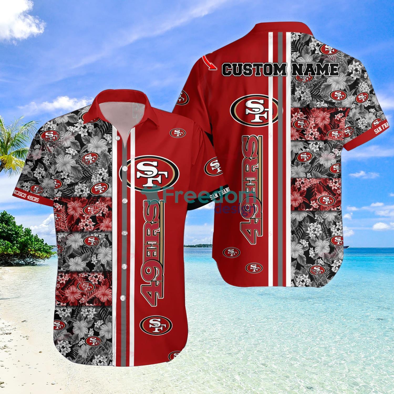 San Francisco 49ers Custom Number And Name NFL 3D Baseball Jersey Shirt  Skull For Fans Gift Halloween - Freedomdesign