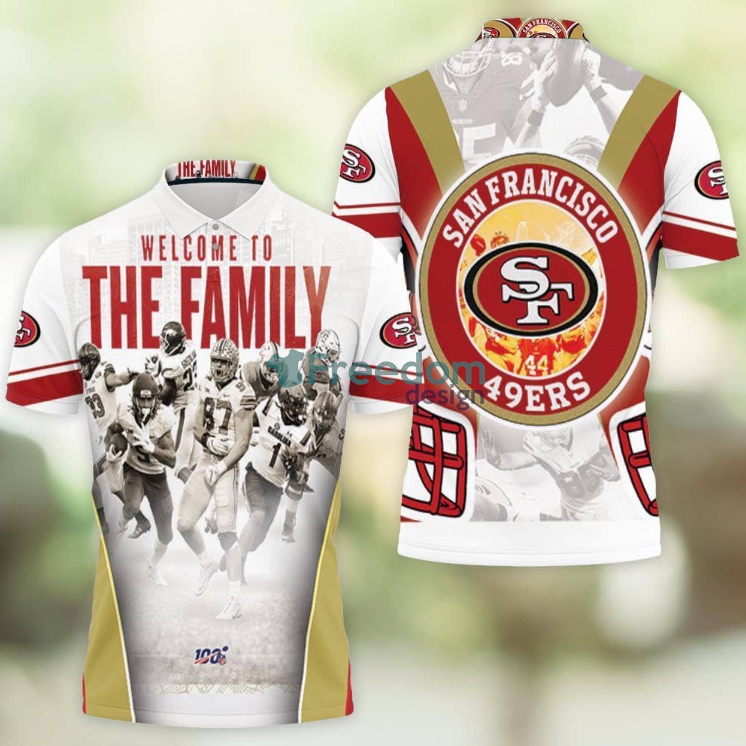 San Francisco 49Ers Welcome To The Family Nfc West Division Super Bowl 2021  Sport Fans 3D Polo Shirt For Men - Freedomdesign