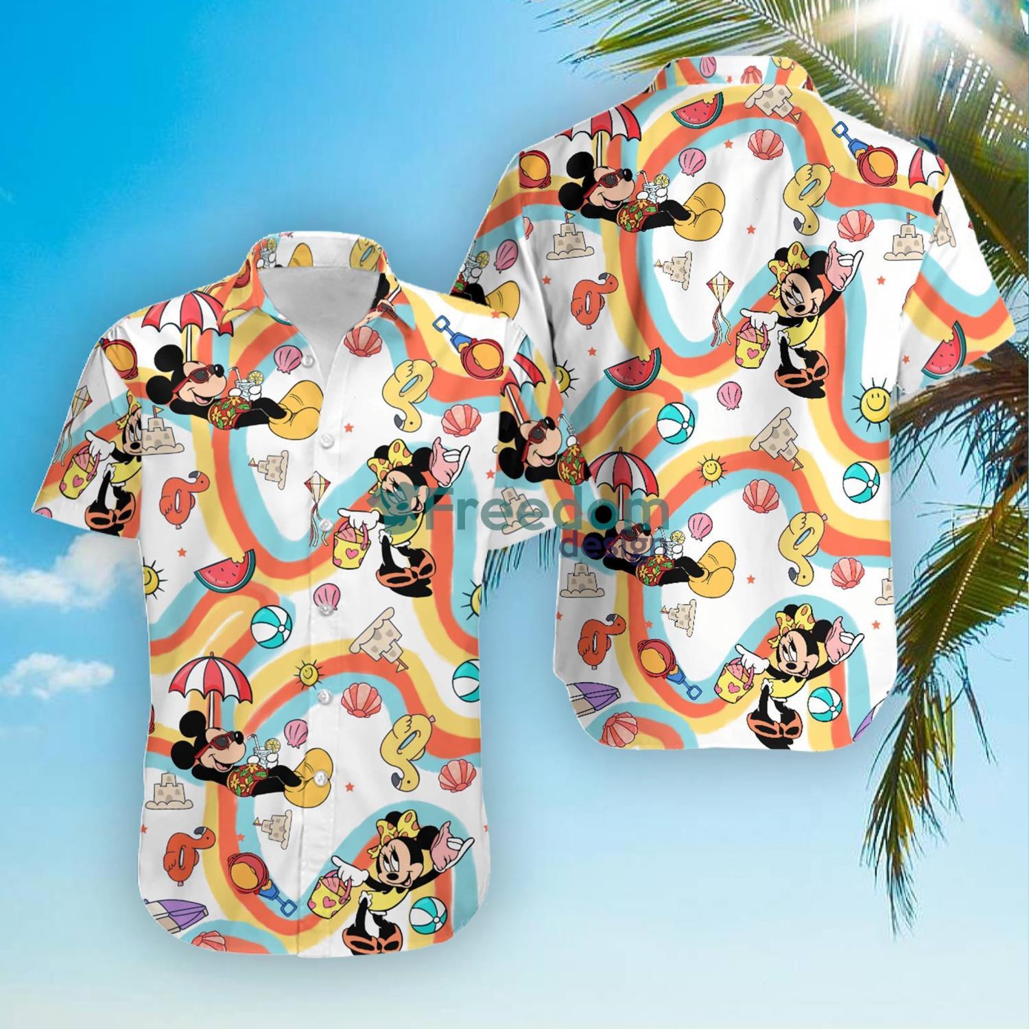 Green Bay Packers Mickey Mouse Summer Hot 3D Hawaiian Shirt Perfect Gift -  Freedomdesign