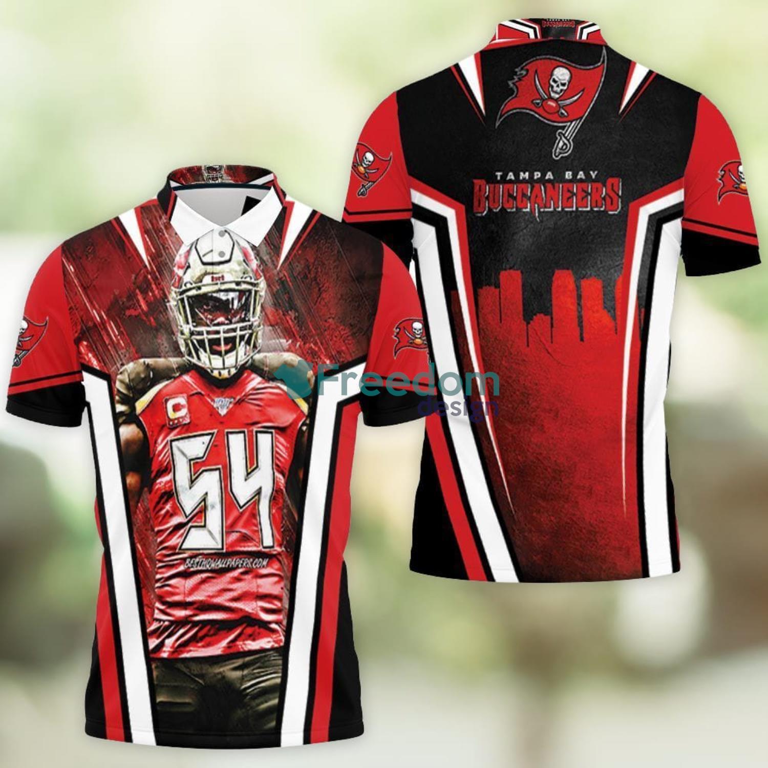 Tampa Bay Buccaneers Lavonte David Super Bowl Champions Sport Fans 3D Polo  Shirt For Men - Freedomdesign