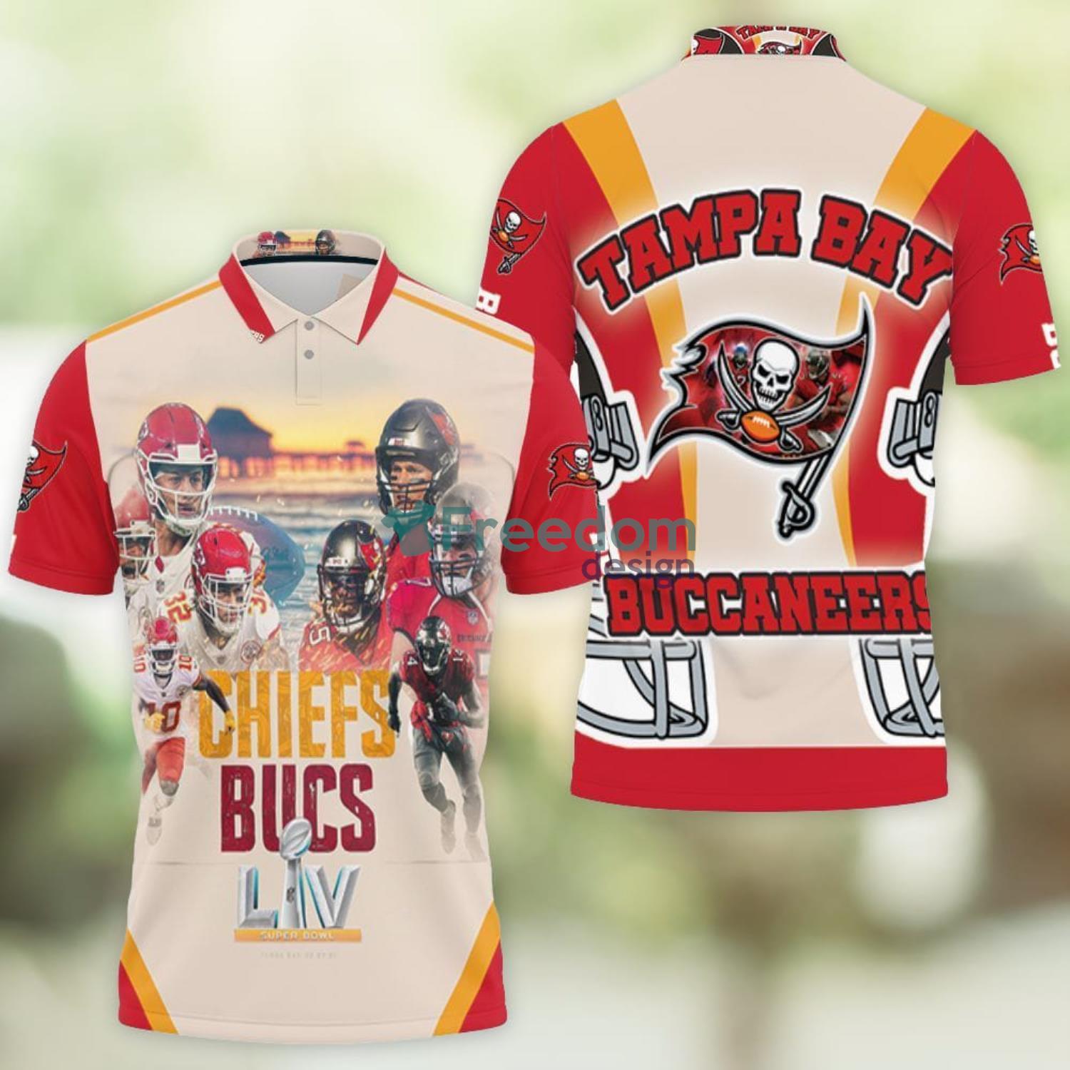 Tampa Bay Buccaneers 2021 Super Bowl Champions Fan Personalized Polo Shirt