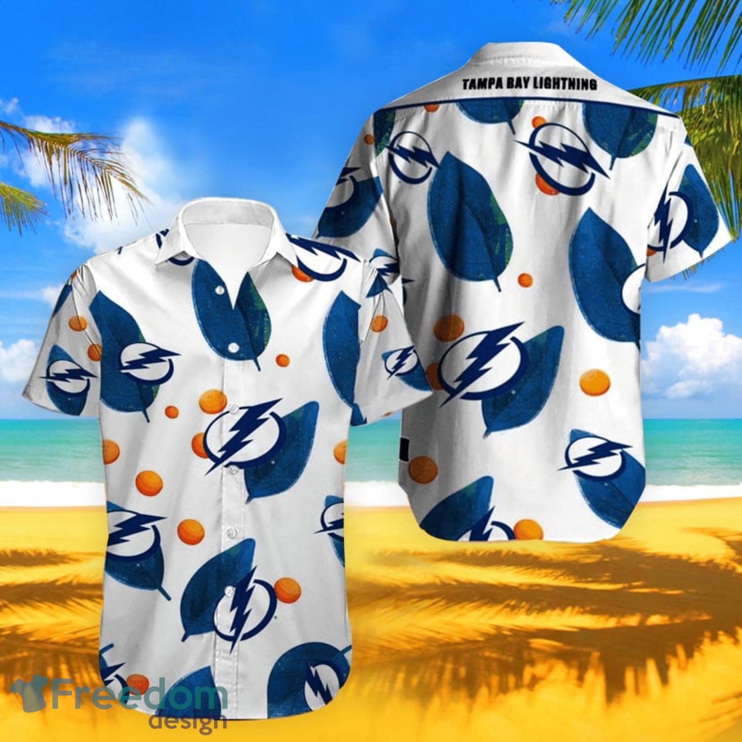 Tampa Bay Lightning NHL Flower Hawaiian Shirt Best Gift For Fans -  Freedomdesign