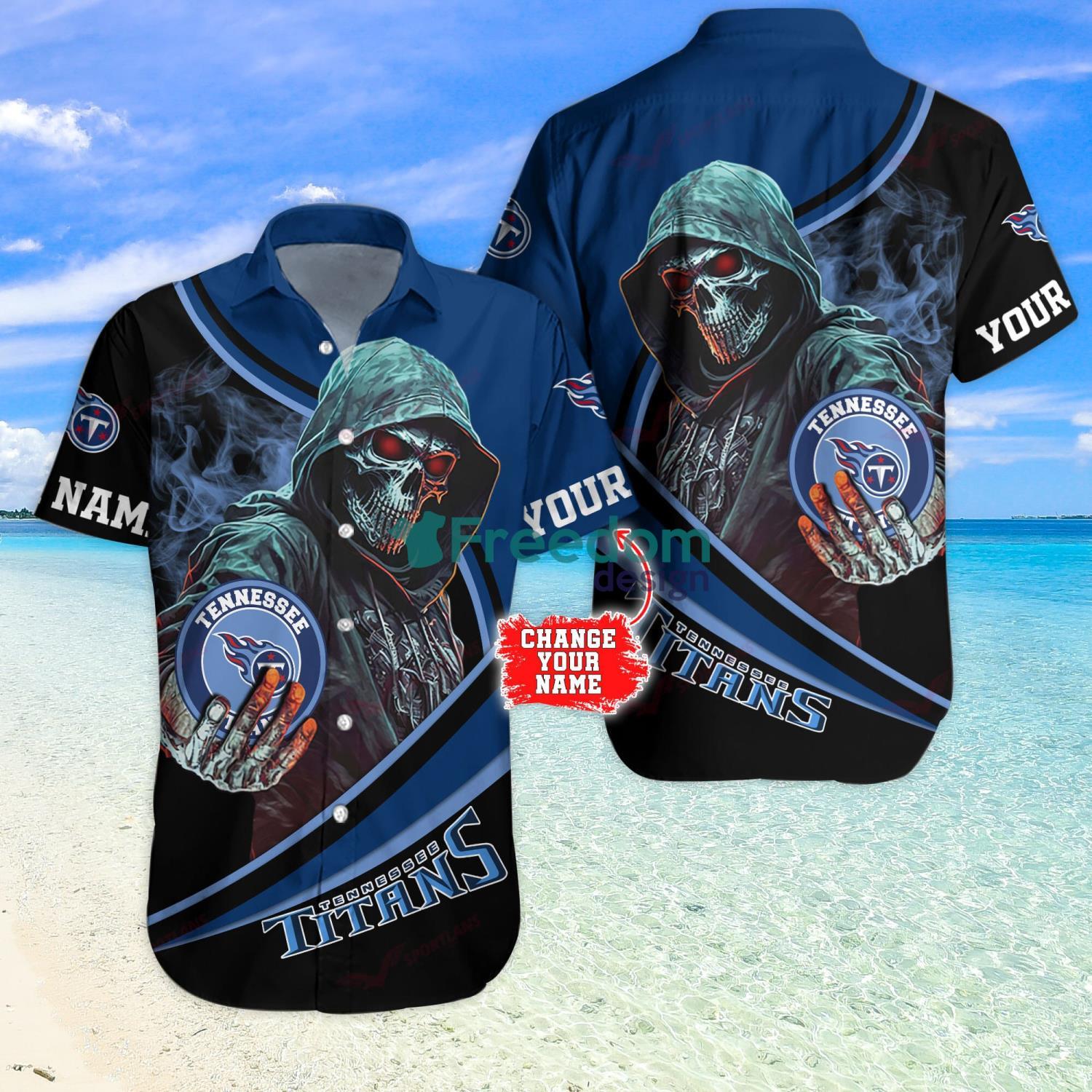 Tennessee Titans NFL Hawaiian Shirt Gift Ideas For Fans - Freedomdesign