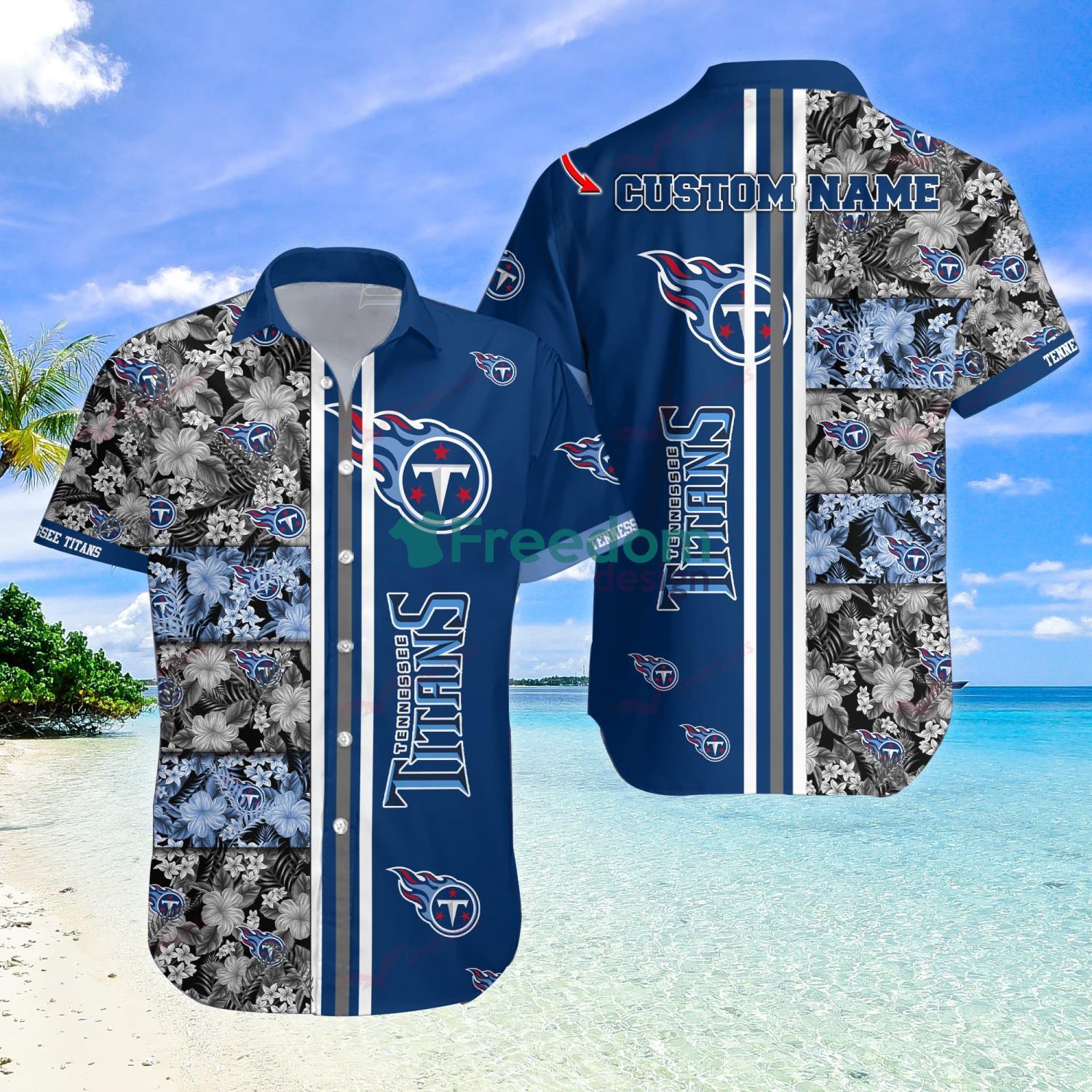 Tennessee Titans NFL Custom Name Skull Halloween Gift Hawaiian Shirt -  Freedomdesign