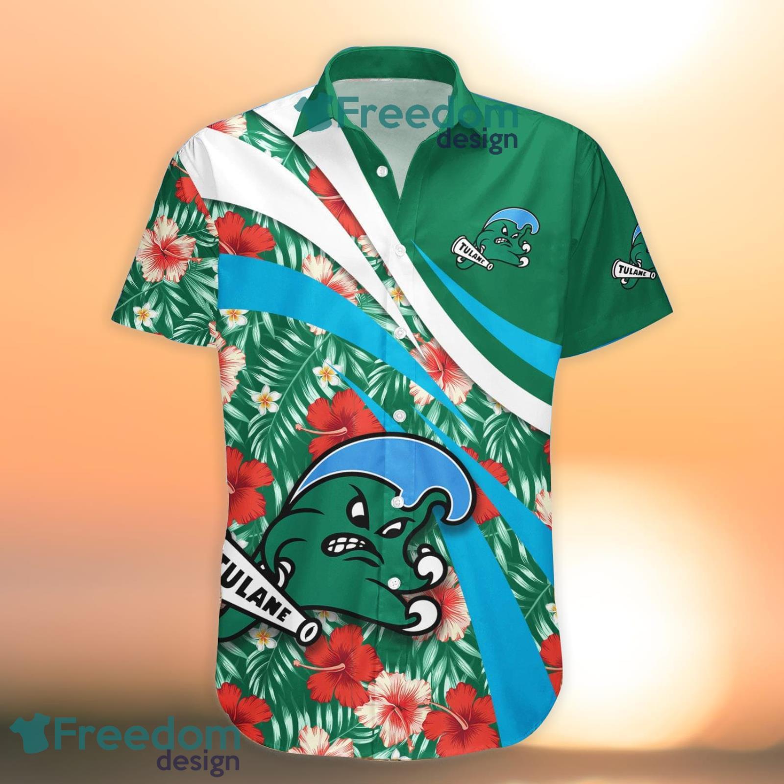 Miami Hurricanes Hawaiian Shirt Hibiscus Flower Beach Gift For Football  Coach –