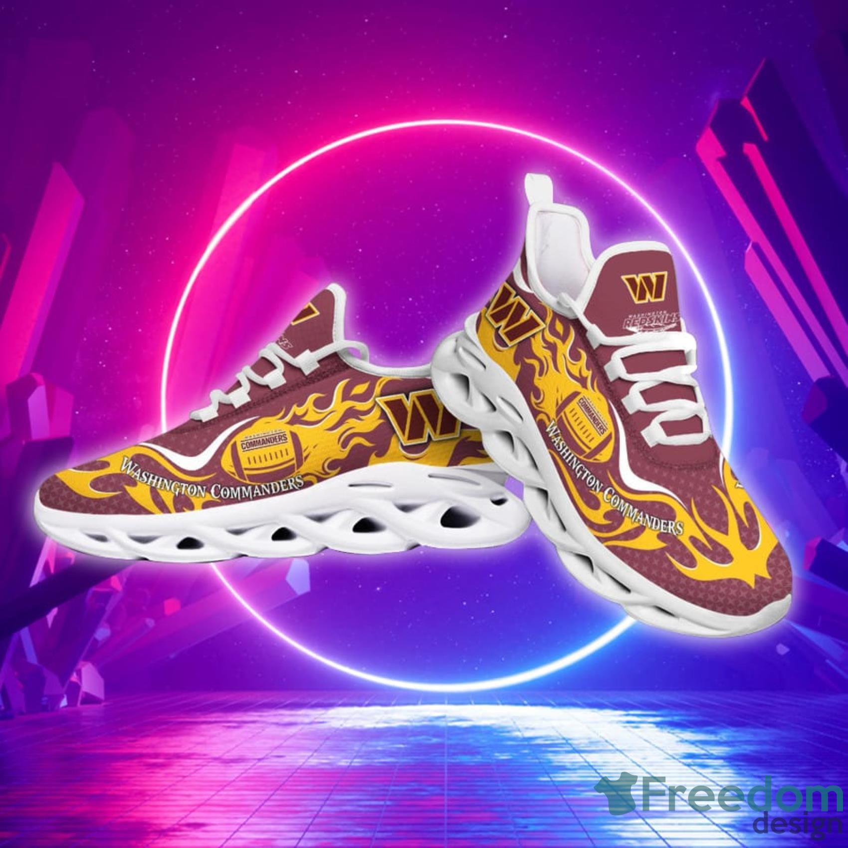 Washington Redskins Custom Name Max Soul Shoes Best Gift For Men And Women