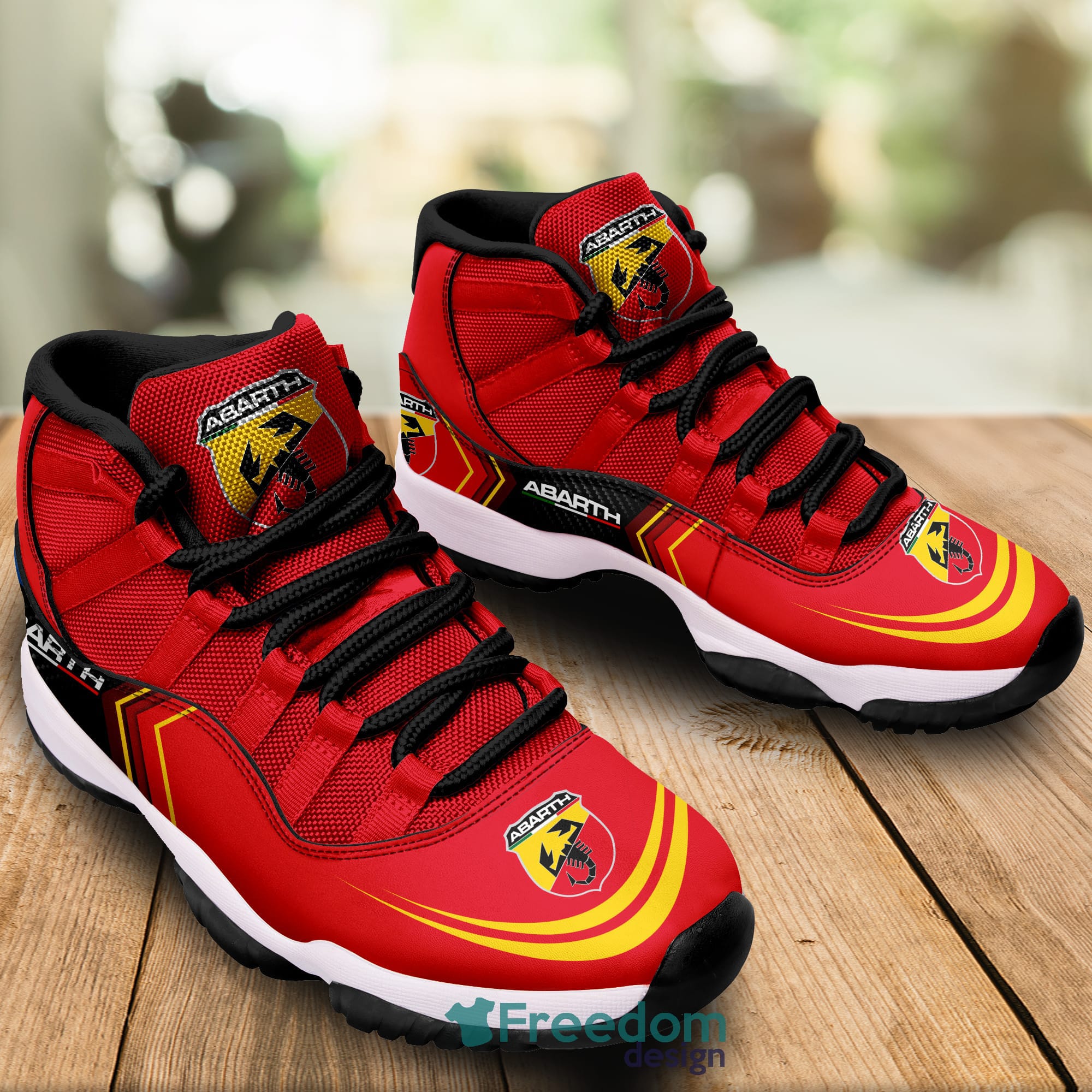 Abarth Air Jordan 11 Shoes Men And Women Sneakers Product Photo 1