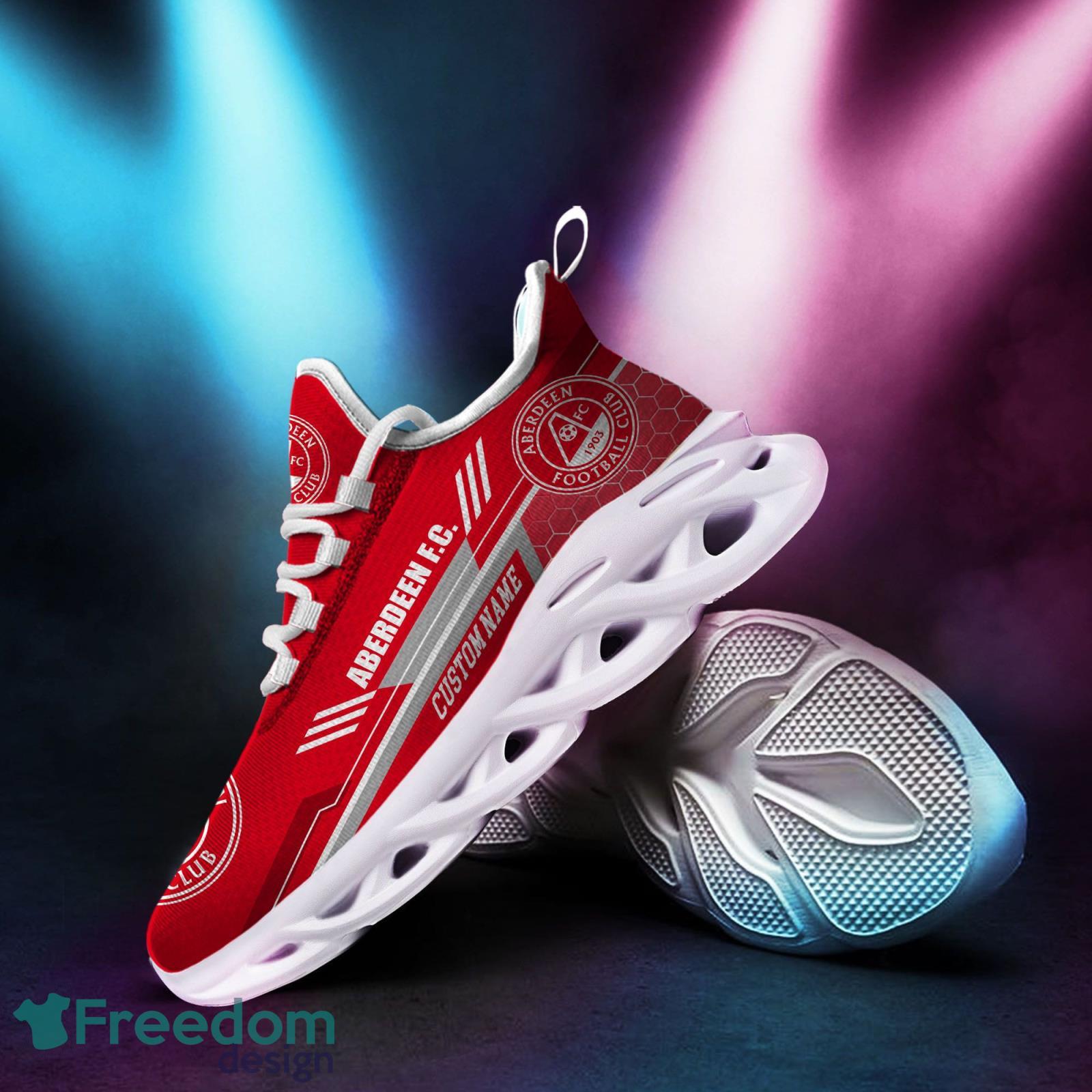 Aberdeen F.C Custom Name Max Soul Sneakers Men And Women Running Shoes For Football Fan Product Photo 3 Aberdeen F.C Custom Name Max Soul Sneakers Men And Women Running Shoes For Football Fan Product Photo 3