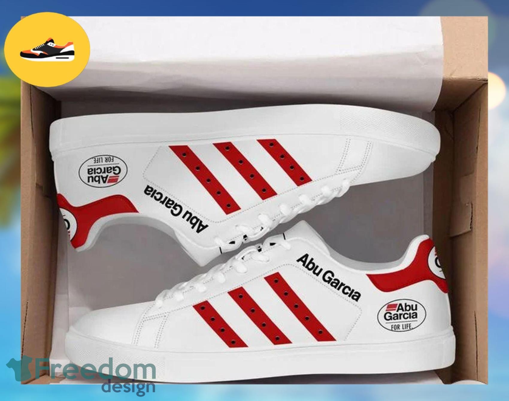 Abu Garcia Gifts Lover No198 AOP Low Top Skate Shoes For Men And Women Product Photo 2