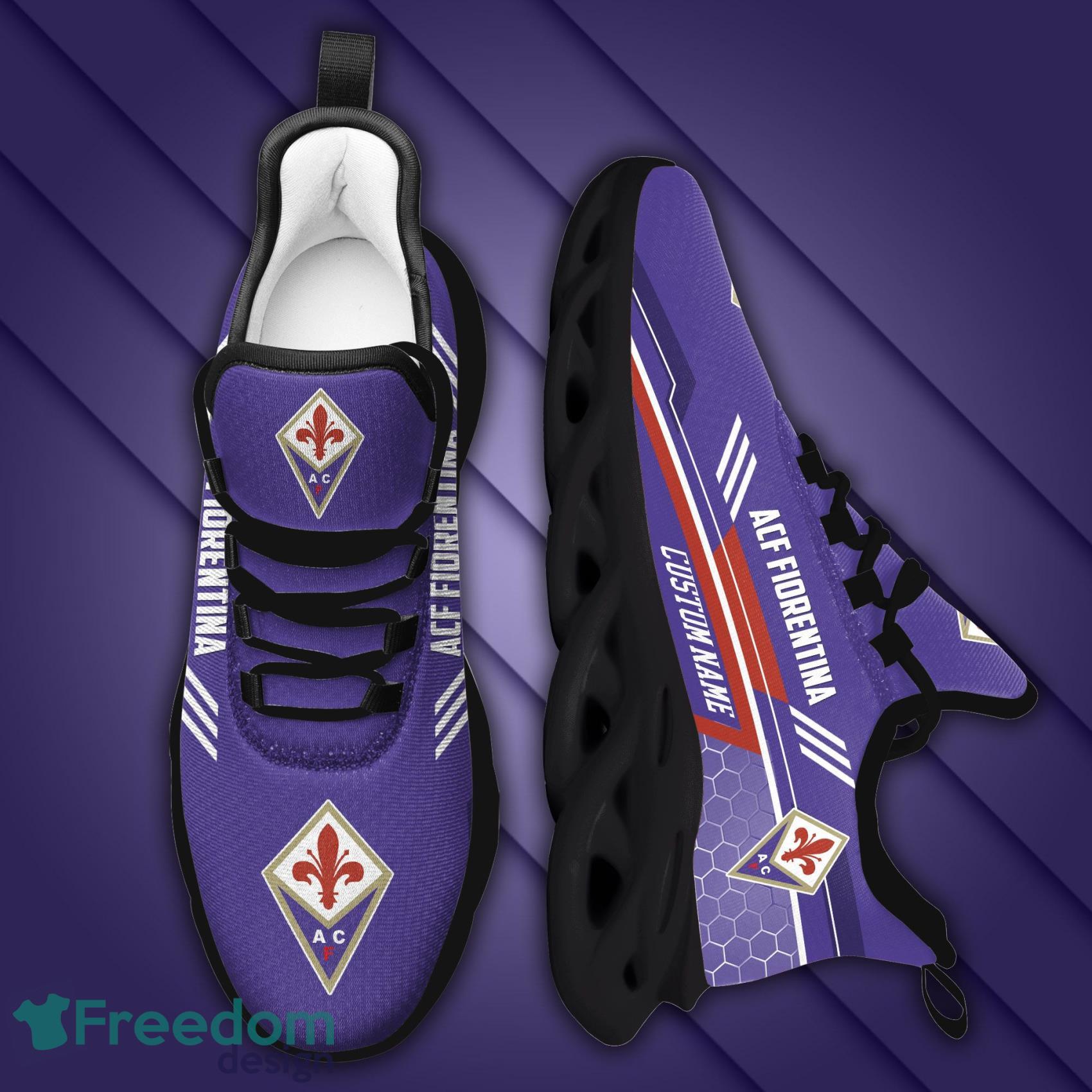 ACF Fiorentina Serie A Sneakers Running Shoes Custom Name Gift For Men And  Women - Freedomdesign