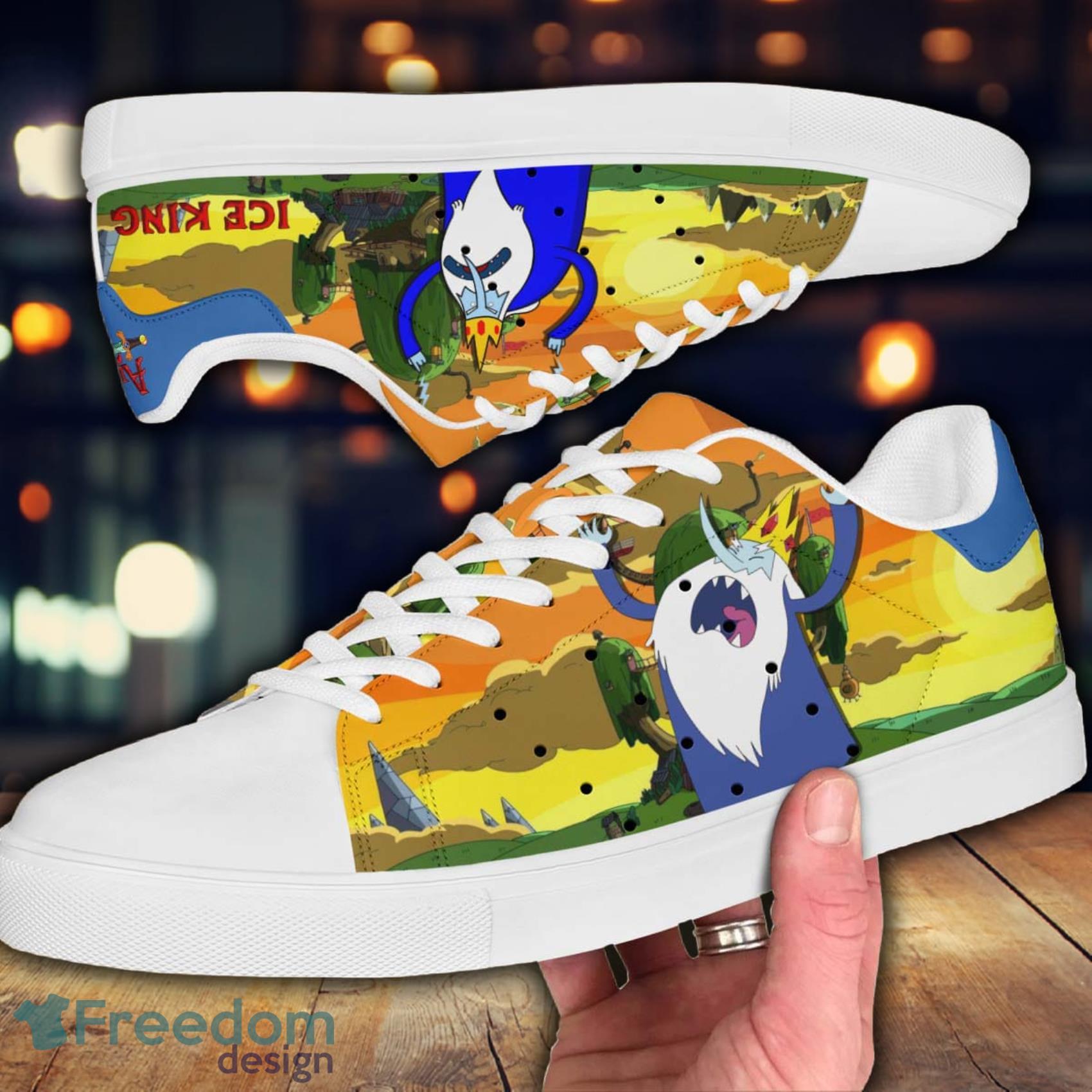 Adventure Time Ice King Cartoon Lovely Cute Skate Shoes Gift For Men And Women Product Photo 3 Adventure Time Ice King Cartoon Lovely Cute Skate Shoes Gift For Men And Women Product Photo 3