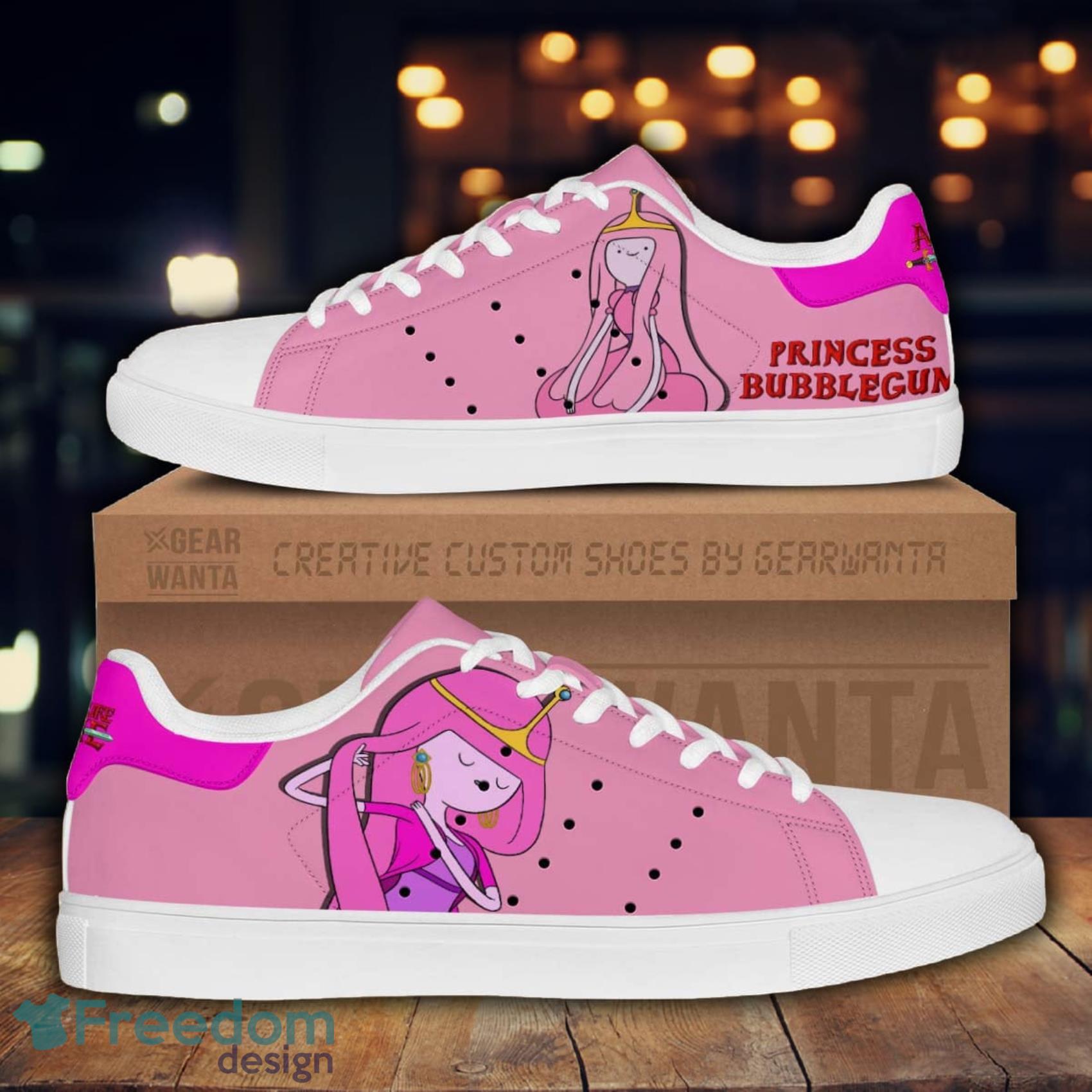 Adventure Time Princess Bubblegum Cartoon Lovely Cute Skate Shoes Gift For Men And Women Product Photo 1