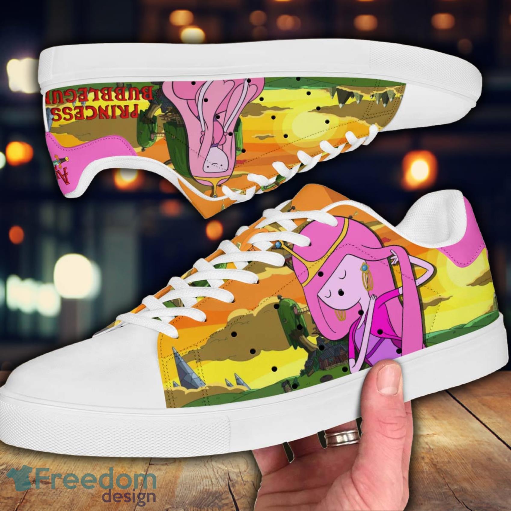 Adventure Time Princess Bubblegum Sunset Cartoon Lovely Cute Skate Shoes Gift For Men And Women Product Photo 3 Adventure Time Princess Bubblegum Sunset Cartoon Lovely Cute Skate Shoes Gift For Men And Women Product Photo 3