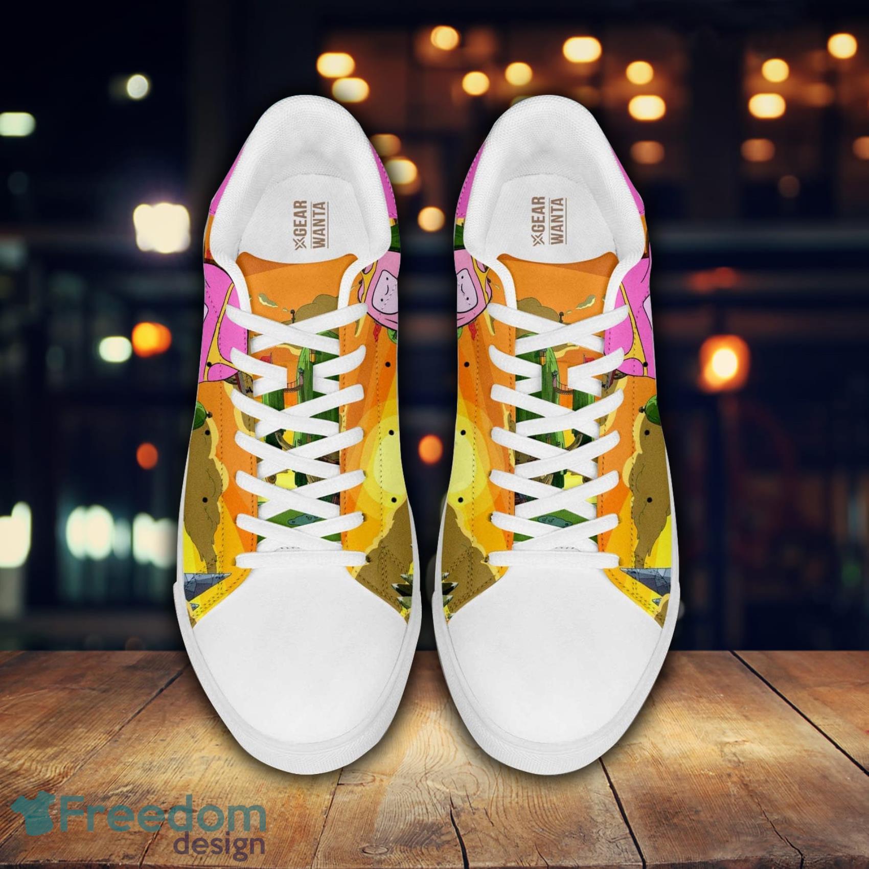 Adventure Time Princess Bubblegum Sunset Cartoon Lovely Cute Skate Shoes Gift For Men And Women Product Photo 4 Adventure Time Princess Bubblegum Sunset Cartoon Lovely Cute Skate Shoes Gift For Men And Women Product Photo 4