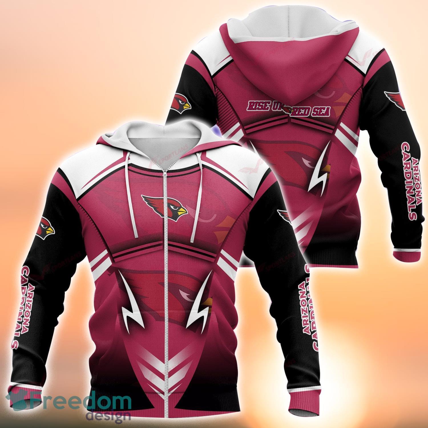 Arizona Cardinals NFL T Shirt Hoodie Sweatshirt All Over Print 3D Shirt image Arizona Cardinals NFL T-Shirt Hoodie Sweatshirt All Over Print 3D Shirt Product Photo 3