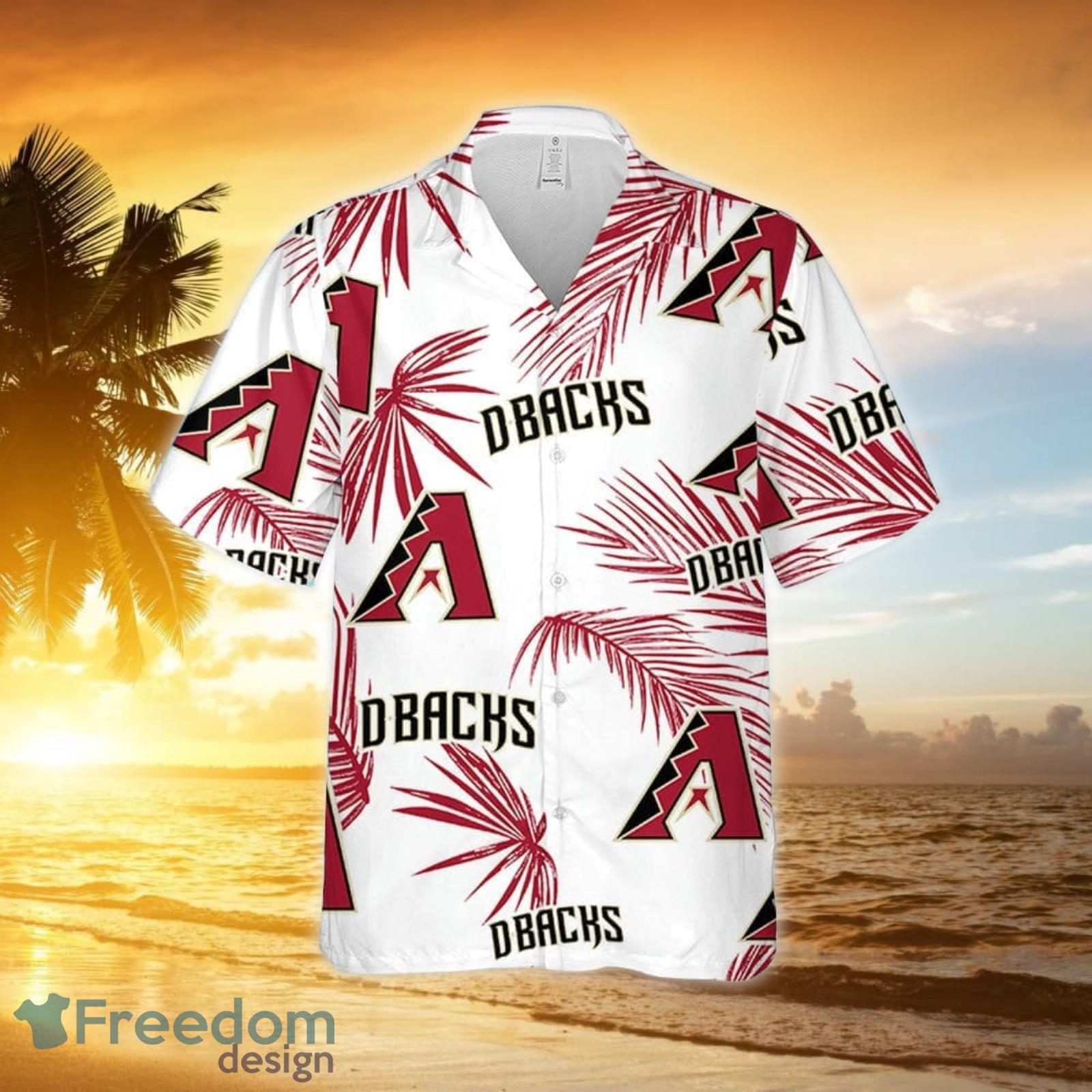 Arizona Diamondbacks Flowers Pattern 3d All Over Print Hawaiian Shirt Gift  For Diamondbacks Fans - Shibtee Clothing