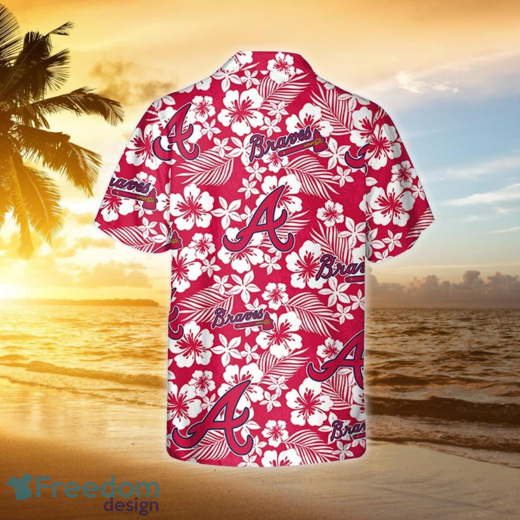 Atlanta Braves Hawaiian Shirt Hibiscus Seamless Pattern, Vacation Gift MLB  Fans - Bring Your Ideas, Thoughts And Imaginations Into Reality Today