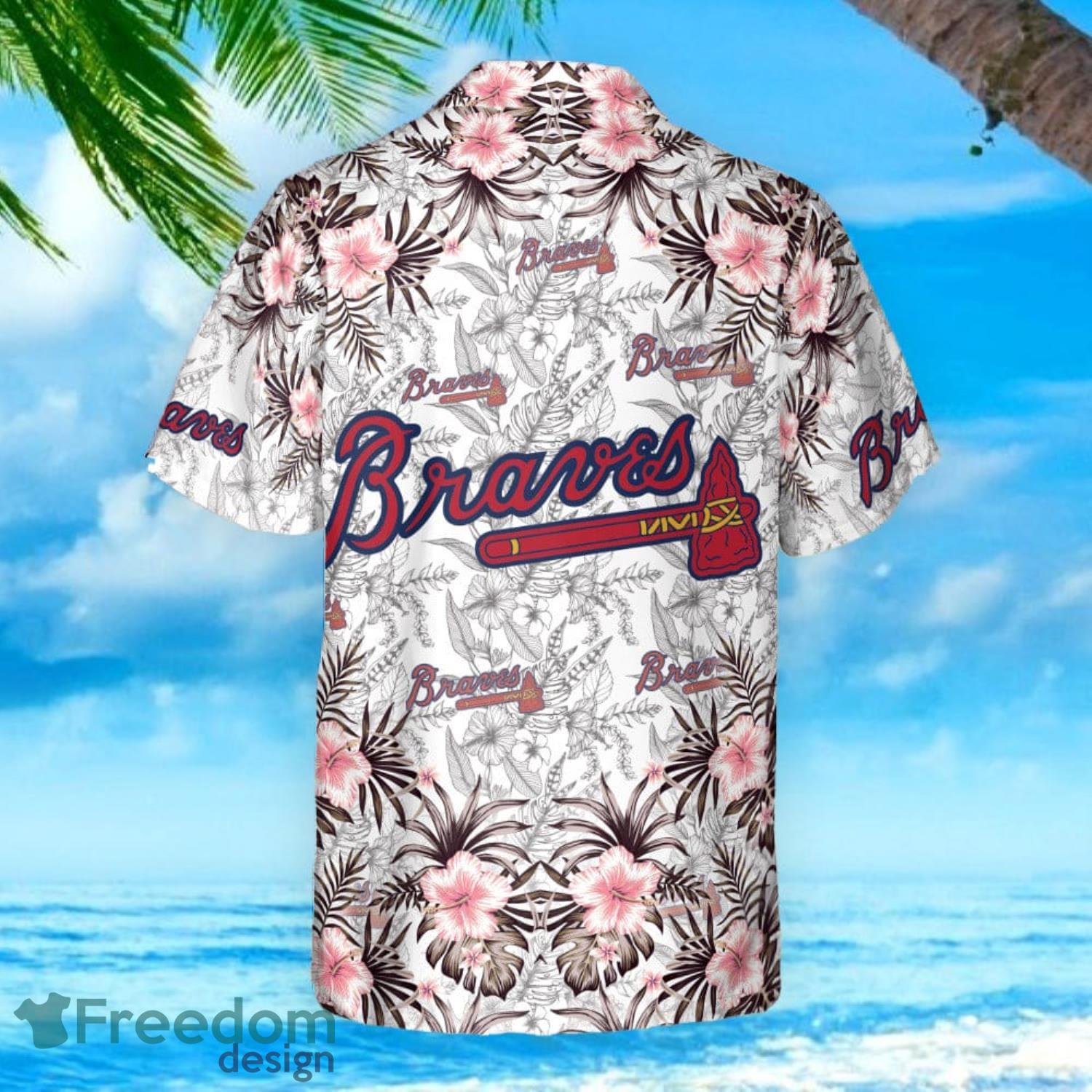 Atlanta Braves Major League Baseball 2023 Summer Gift Aloha Hawaiian Shirt  Shirt - Freedomdesign