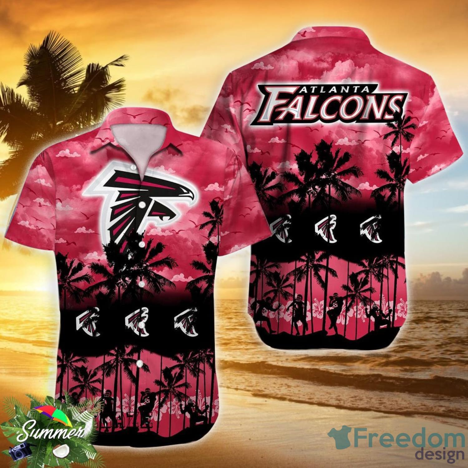 Atlanta Falcons Coconut Vintage Pattern Hawaiian Shirt Gift - YesItCustom