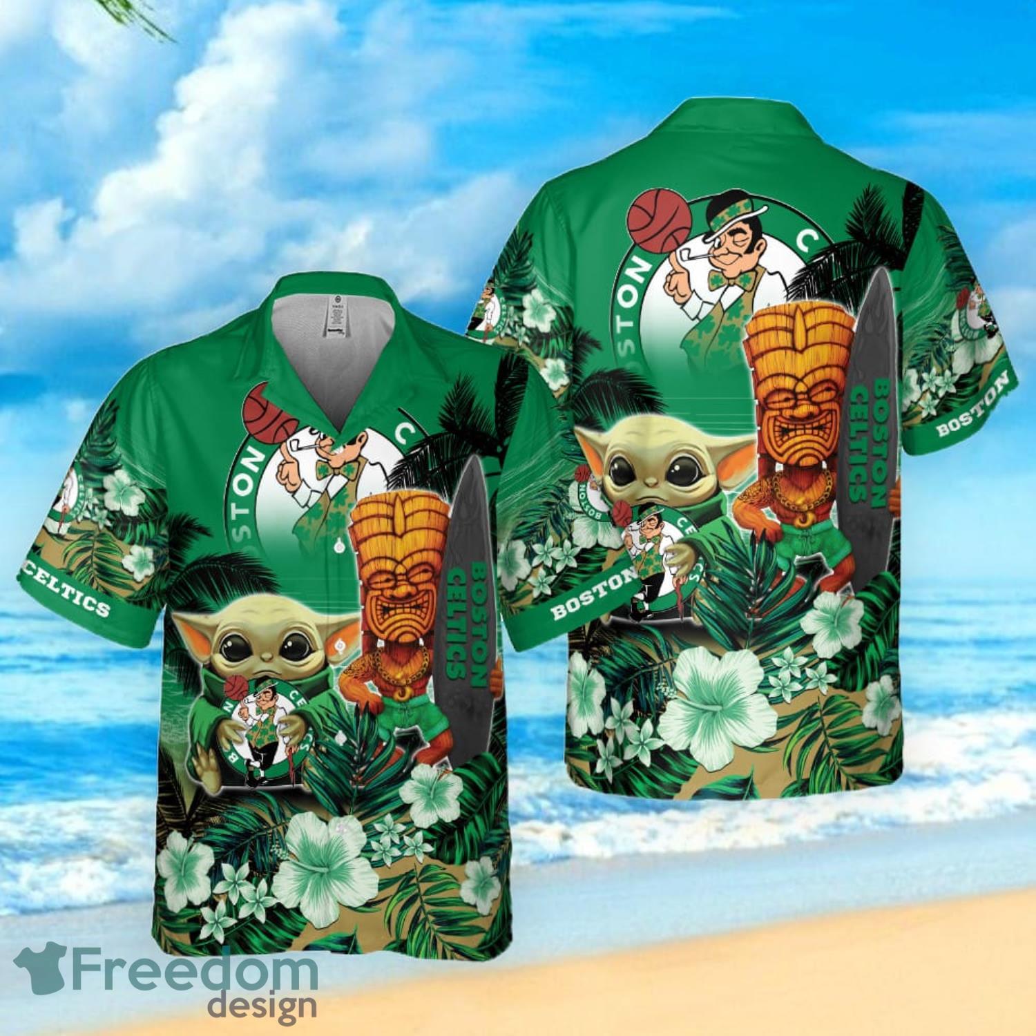 Boston Celtics National Basketball Association 2023 Hawaiian Shirt For Men  Women - Freedomdesign