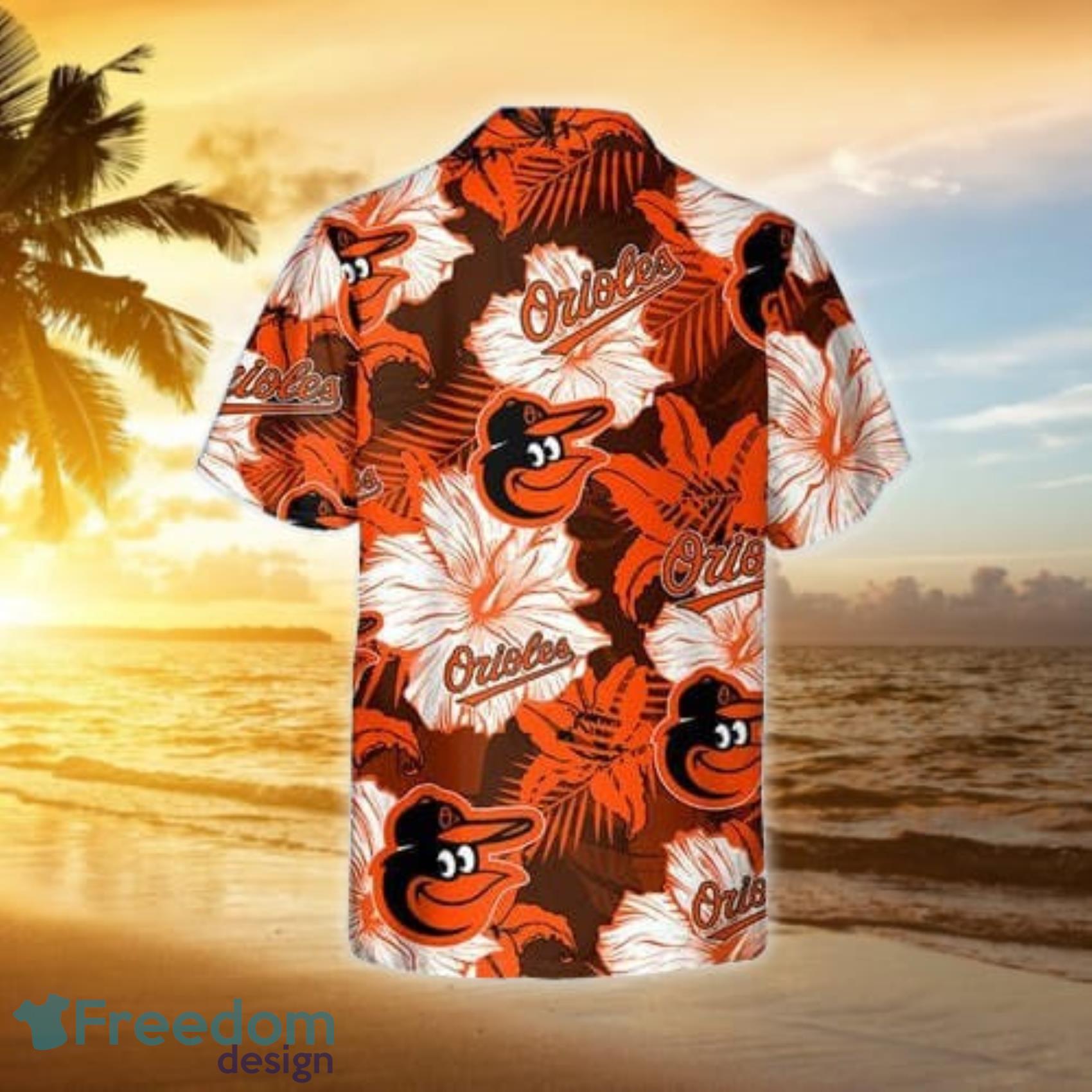 The best selling] Baltimore Orioles MLB Floral Full Printed 3D