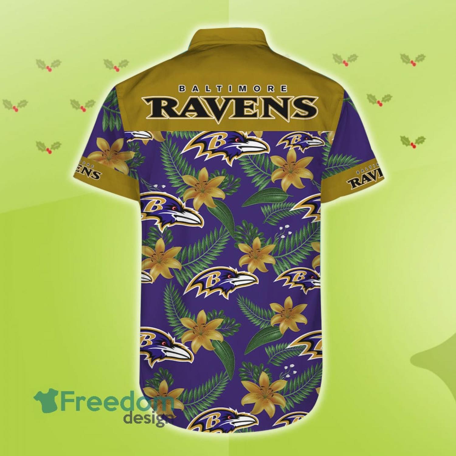 Baltimore Ravens 3D Logo Summer For Men All Over Printed Hawaiian Shirt Best Summer Gift For Fans Product Photo 3 Baltimore Ravens 3D Logo Summer For Men All Over Printed Hawaiian Shirt Best Summer Gift For Fans Product Photo 3